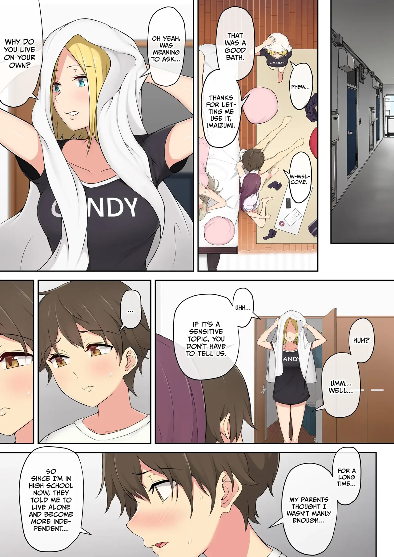 Page 52 of Imaizumin-chi wa Douyara Gal no Tamariba ni Natteru Rashii 1-6 + Bonus