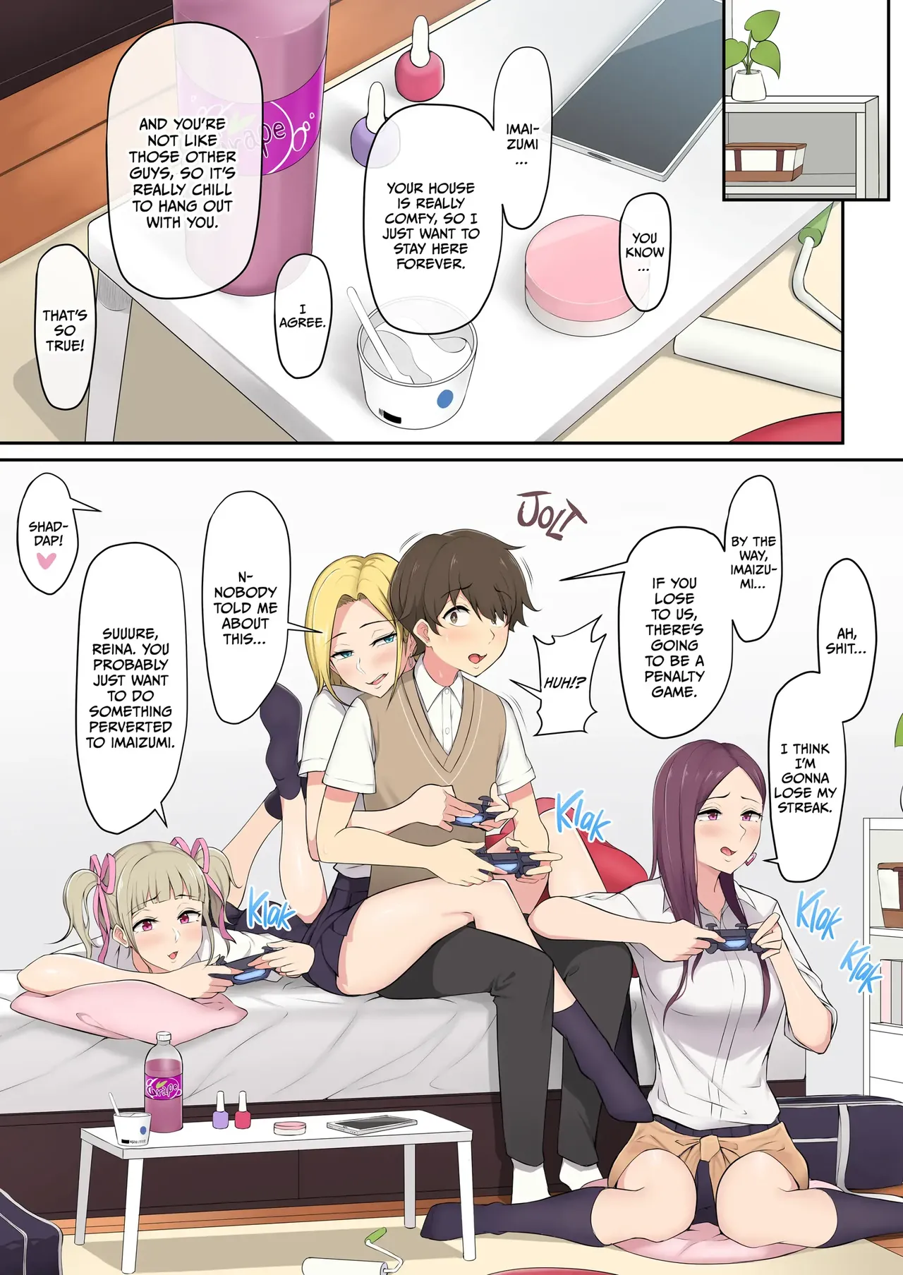 Page 7 of Imaizumin-chi wa Douyara Gal no Tamariba ni Natteru Rashii 1-6 + Bonus