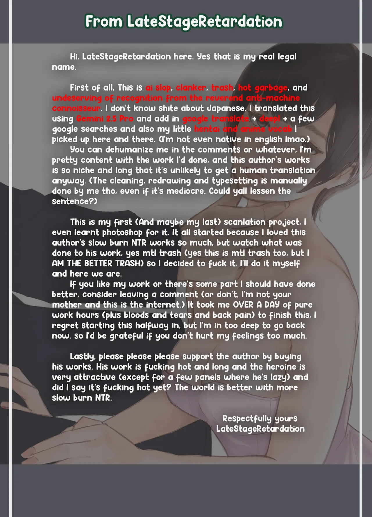 Page 200 of [Nekome Koi] My Wife, On the Other Side of The Peep Room… [English] [LateStateRetardation] [MTL]