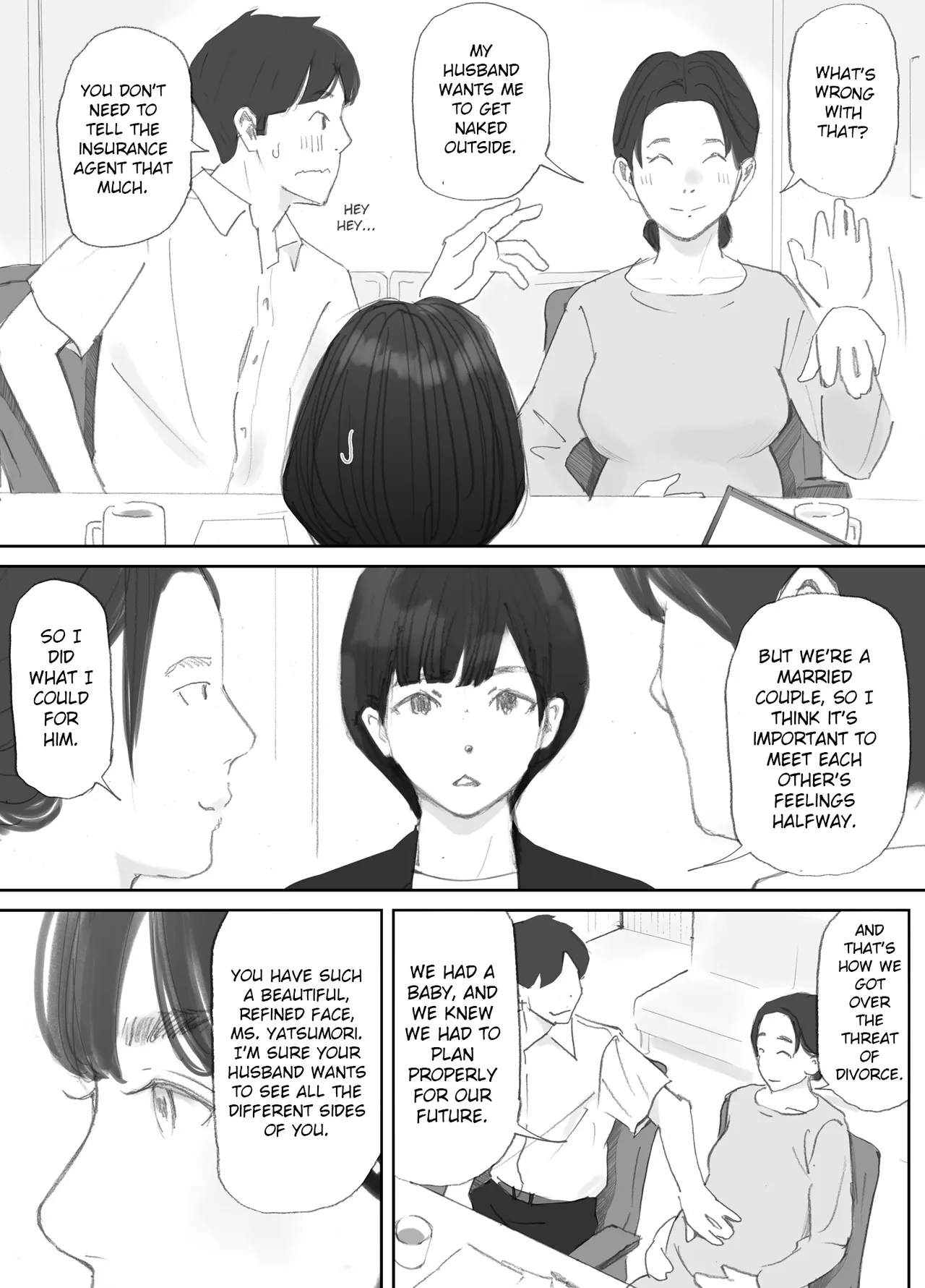 Page 21 of [Nekome Koi] My Wife, On the Other Side of The Peep Room… [English] [LateStateRetardation] [MTL]