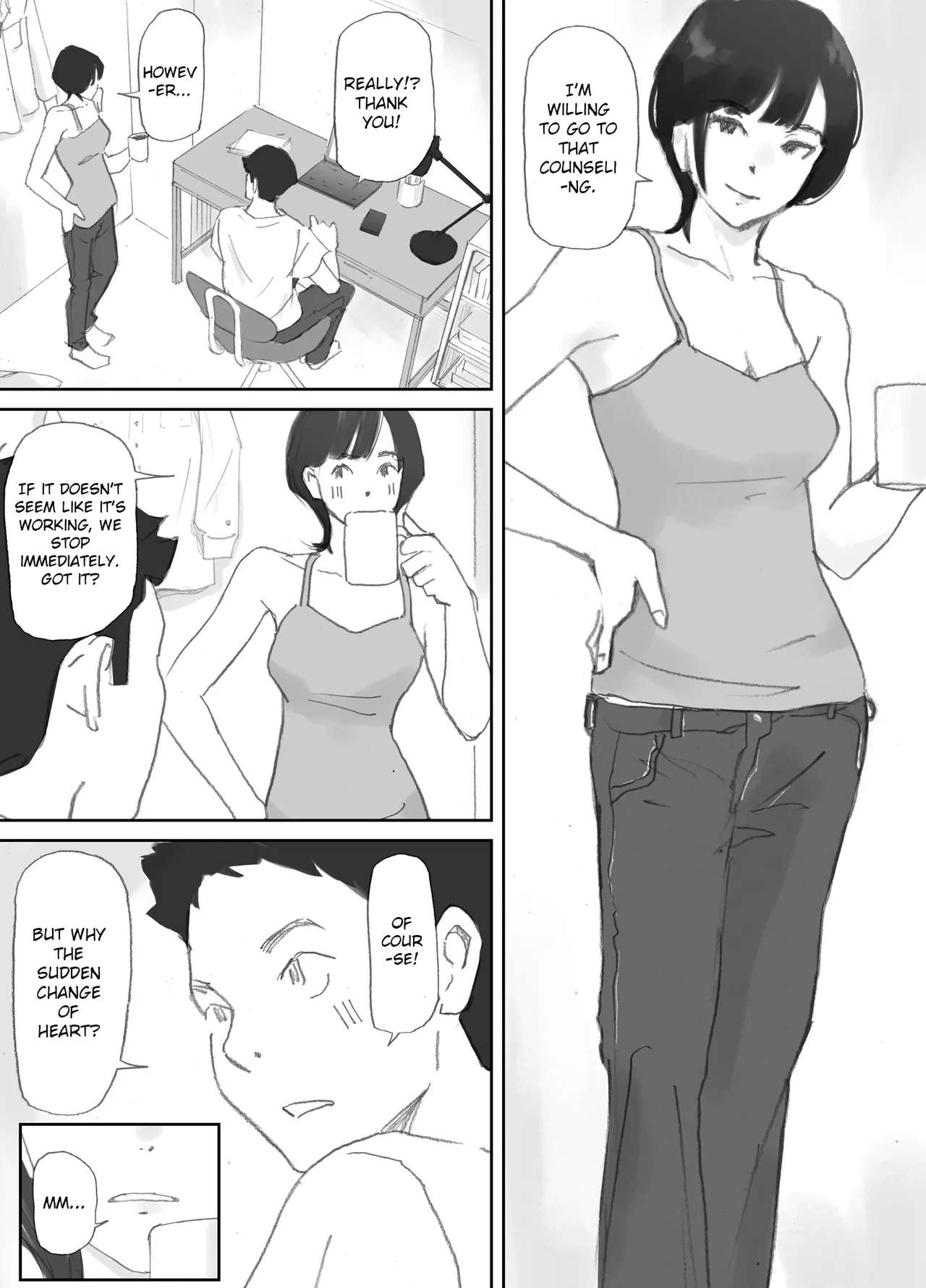 Page 25 of [Nekome Koi] My Wife, On the Other Side of The Peep Room… [English] [LateStateRetardation] [MTL]