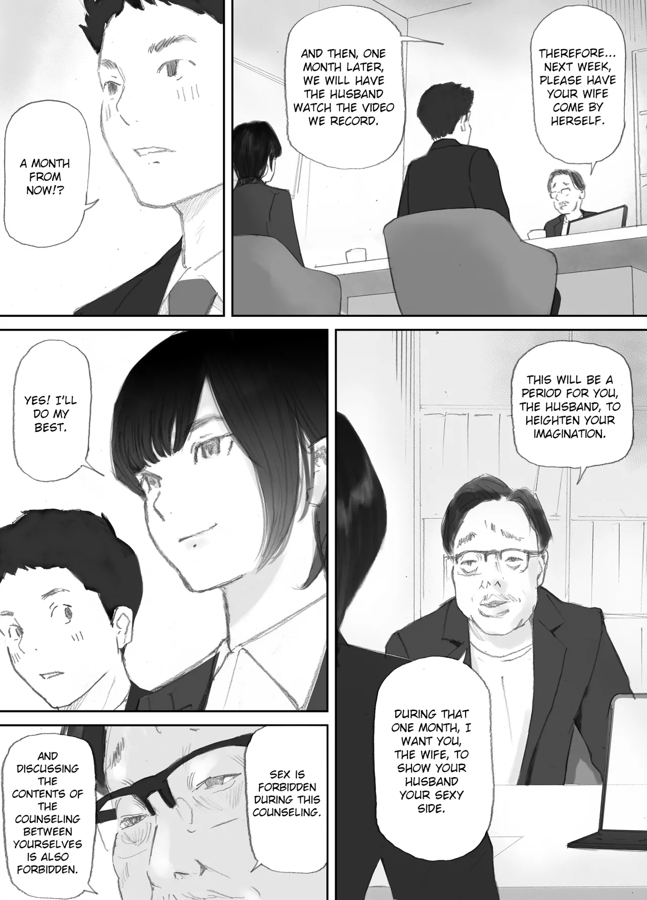 Page 52 of [Nekome Koi] My Wife, On the Other Side of The Peep Room… [English] [LateStateRetardation] [MTL]