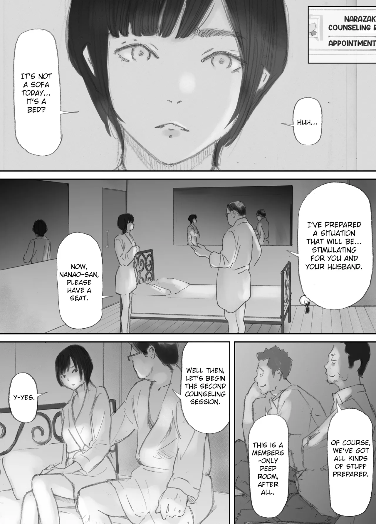 Page 58 of [Nekome Koi] My Wife, On the Other Side of The Peep Room… [English] [LateStateRetardation] [MTL]