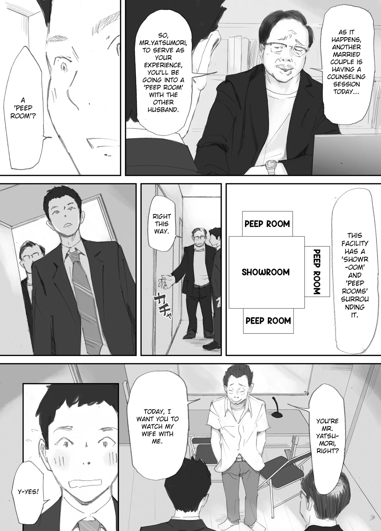 Page 8 of [Nekome Koi] My Wife, On the Other Side of The Peep Room… [English] [LateStateRetardation] [MTL]