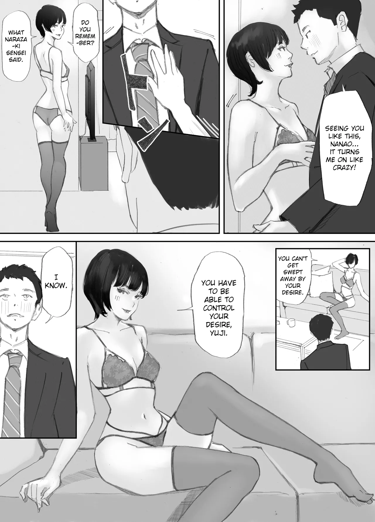 Page 92 of [Nekome Koi] My Wife, On the Other Side of The Peep Room… [English] [LateStateRetardation] [MTL]