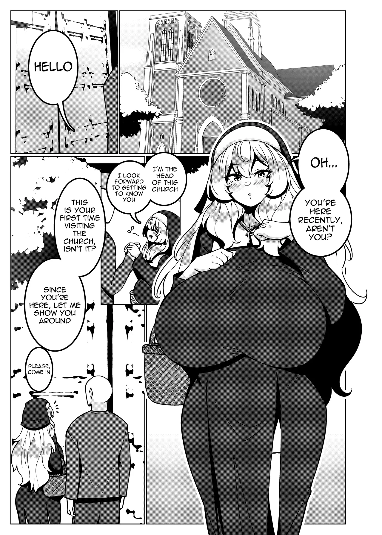 Page 2 of [Mukibutsu Heart (Konoshige)] Toaru Kyoukai nite. | At a certain church [English] [meganekun_tl] [Digital]