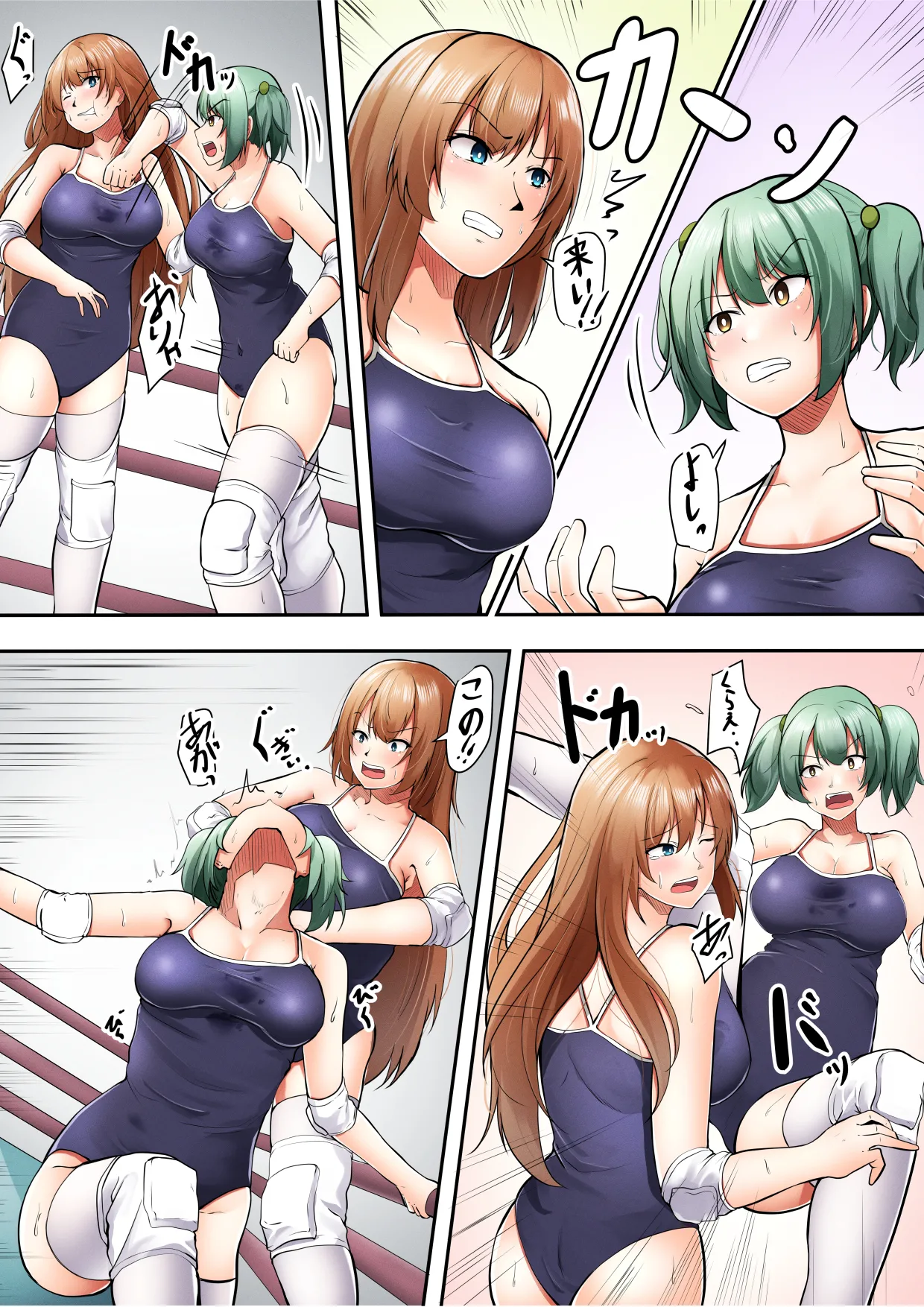 Page 13 of 学校で女子プロレス! 全員失神失禁 むちむちJKマッチ編