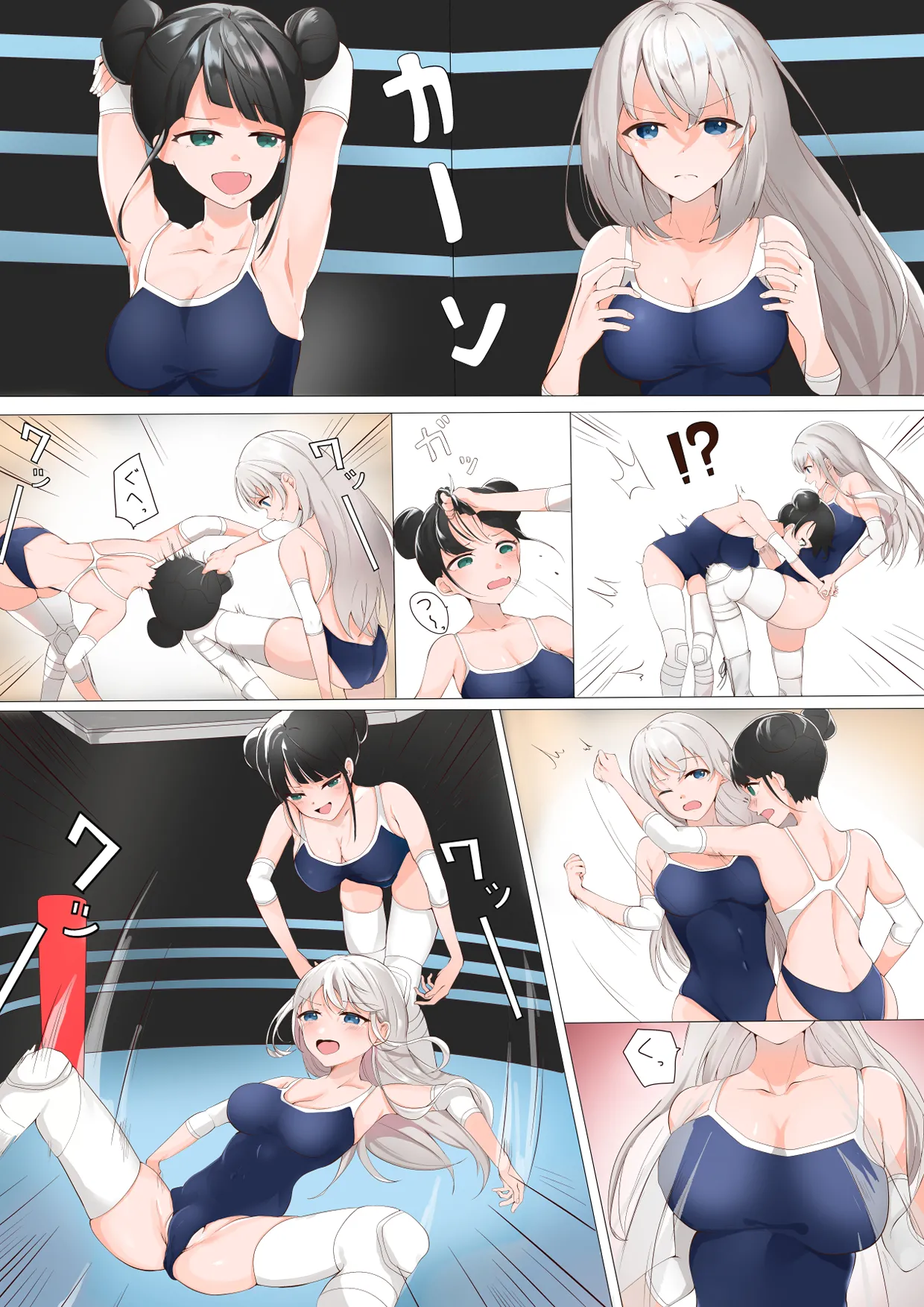 Page 21 of 学校で女子プロレス! 全員失神失禁 むちむちJKマッチ編