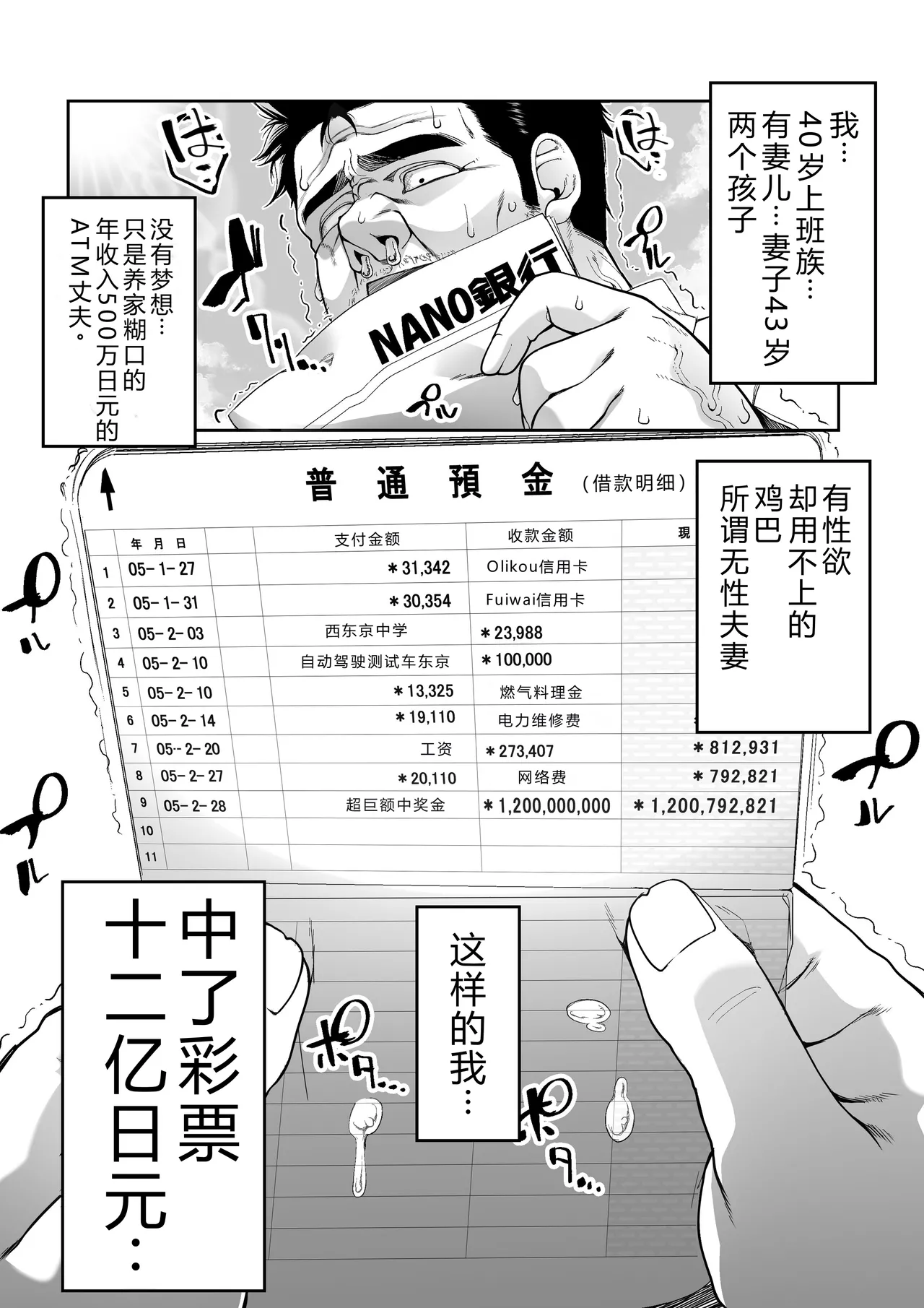 Takarakuji 12-oku! Tousen! ~Ero ni Zen Toushi shite, Harem Goten Kensetsu!! - Page 3