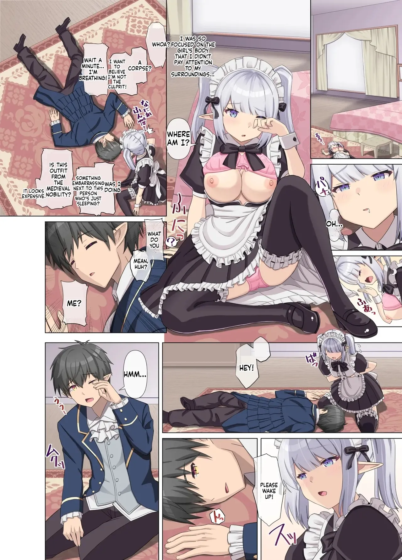 Page 9 of [Kinari Anko (Kinari An)] TS Tensei Shitara Akogare no Onnanoko datta "Maid na Boku wa Mechakucha ni Saretai" [English] [MTL]