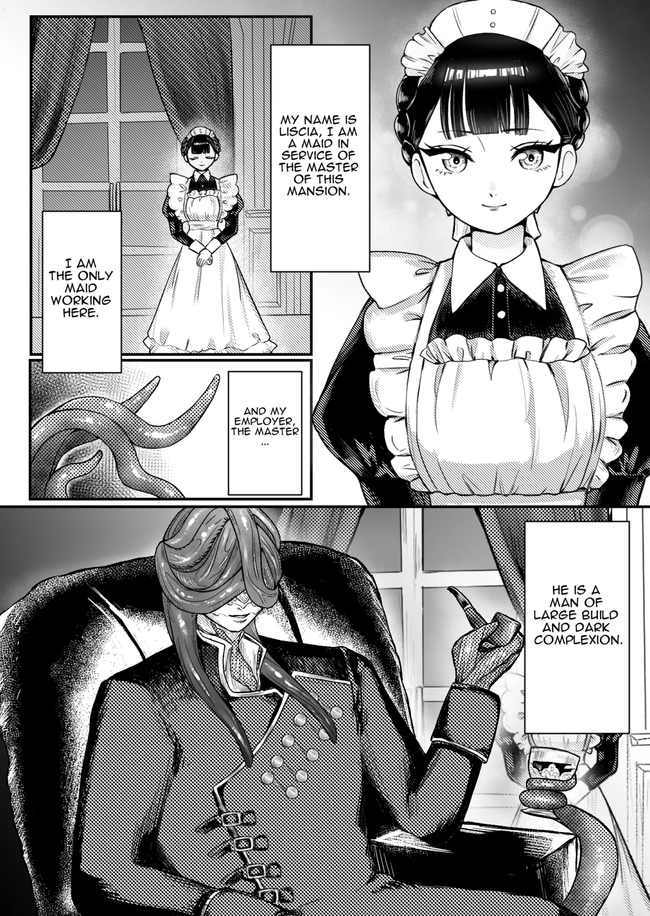 Page 4 of Maid-san no Shokushu zuke houshikatsudou (a Maid's tentacle soaked service duties) [English]