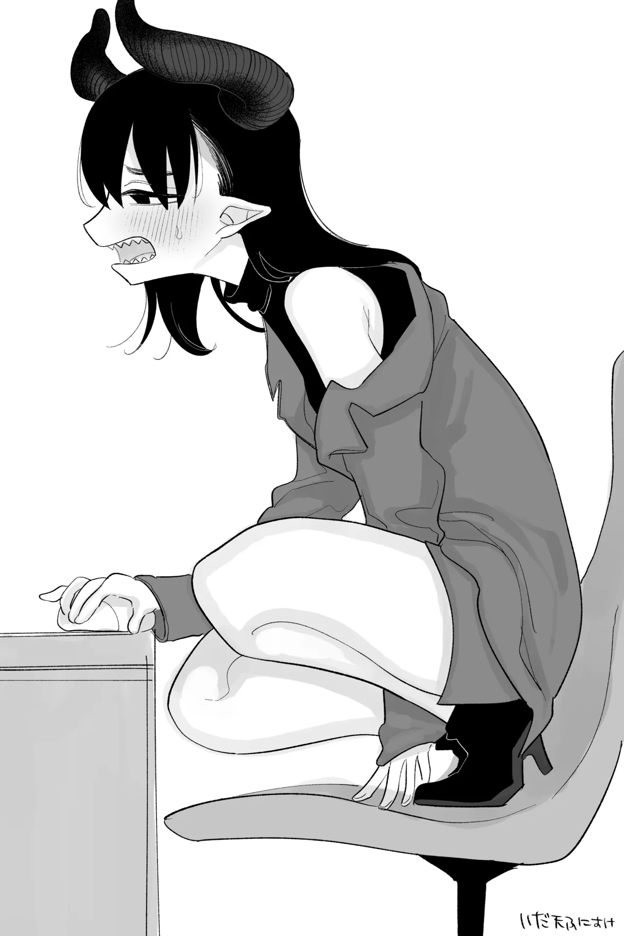 Page 12 of [いだ天ふにすけ] よわよわサキュバス、社畜への道 完全版