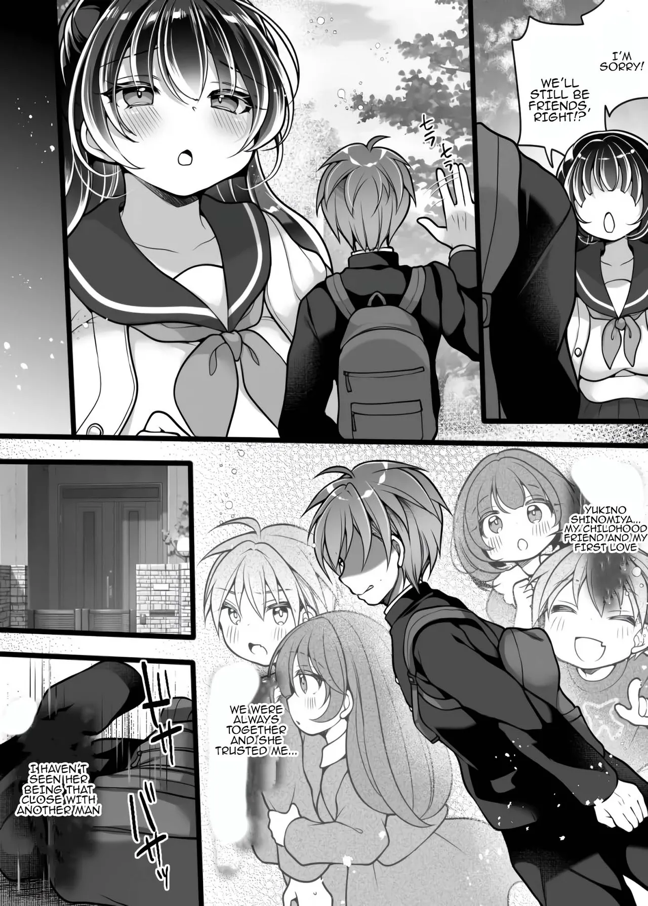 Page 3 of [Amulai Okashi Seisakusho(Reitou Mikan)] Furarete Sugu ni Mesu Ochi!? Onnanoko ni Natta Totan ni Ichido Furareta Hazu no Bishoujo Kara Guigui Semarareru Hanashi [English] [Tenuous Scans]