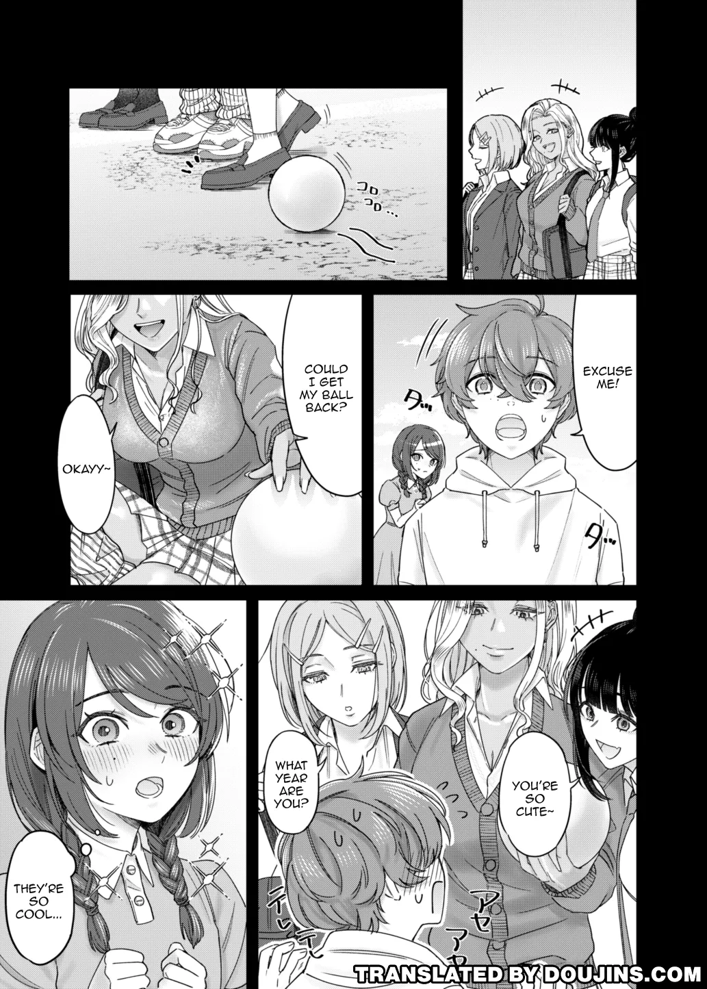 Page 2 of [Deppatsu Shinkoo (Negita Shio)] Kuro Gyaru Osananajimi to Himitsu no Benkyou Shichau Hanashi | Story About A Secret Study Session With My Black Gyaru Childhood Friend [English] {Doujins.com} [Digital]