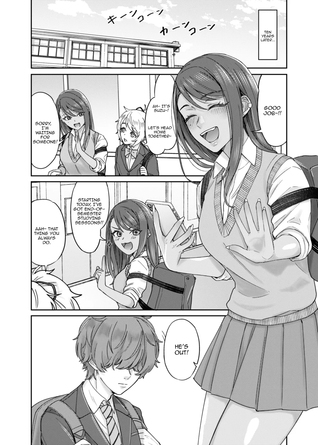 Page 3 of [Deppatsu Shinkoo (Negita Shio)] Kuro Gyaru Osananajimi to Himitsu no Benkyou Shichau Hanashi | Story About A Secret Study Session With My Black Gyaru Childhood Friend [English] {Doujins.com} [Digital]