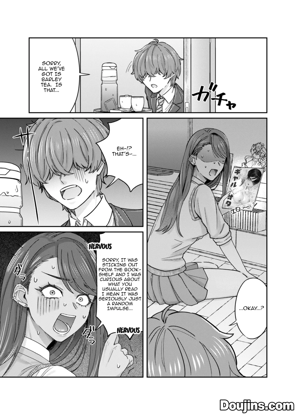 Page 8 of [Deppatsu Shinkoo (Negita Shio)] Kuro Gyaru Osananajimi to Himitsu no Benkyou Shichau Hanashi | Story About A Secret Study Session With My Black Gyaru Childhood Friend [English] {Doujins.com} [Digital]