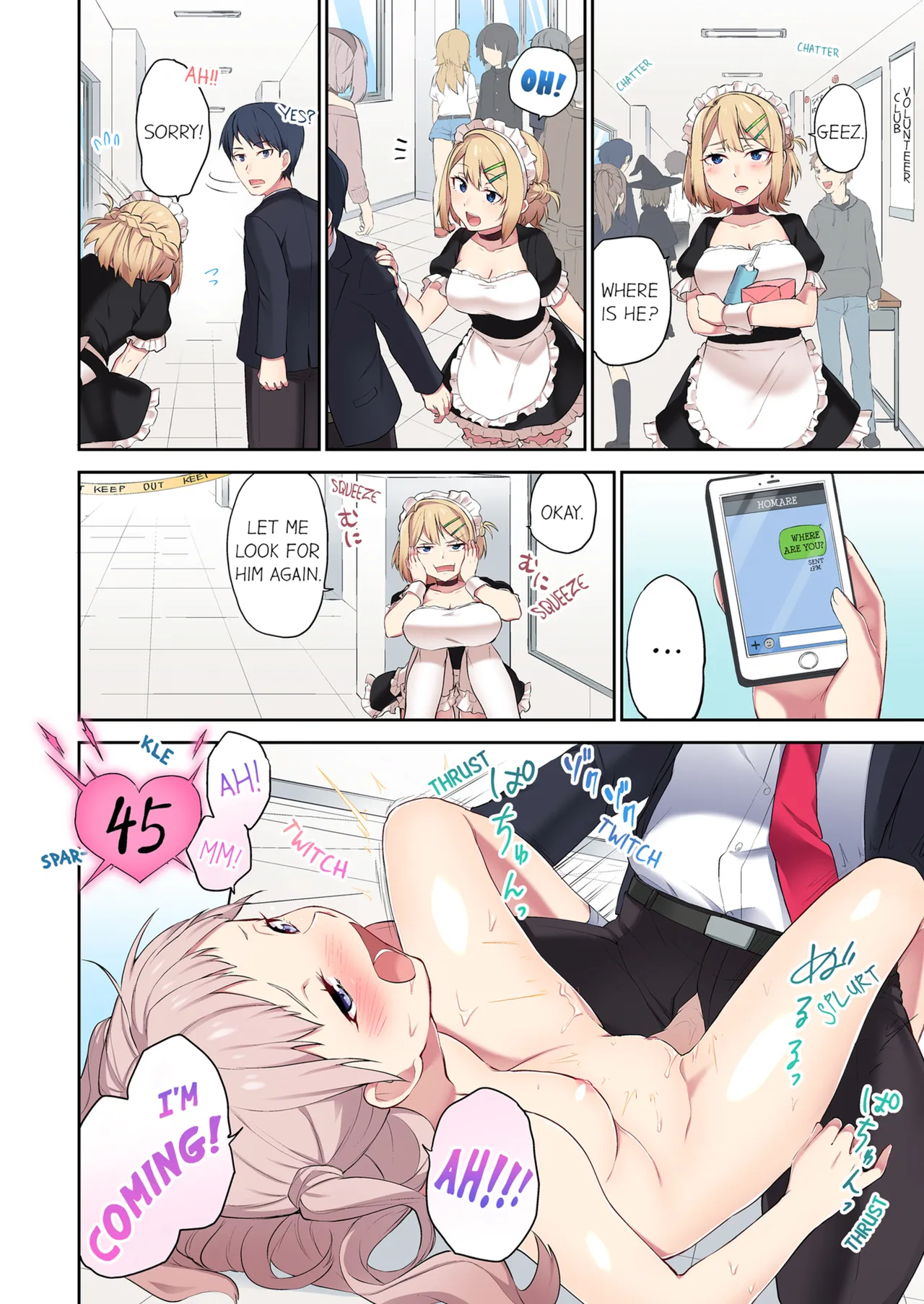 Page 97 of [Namita] Committee Chairman, Didn't You Just Masturbate In the Bathroom? I Can See the Number of Times People Orgasm Vol. 1-4 [English] [Decensored] [Ongoing]