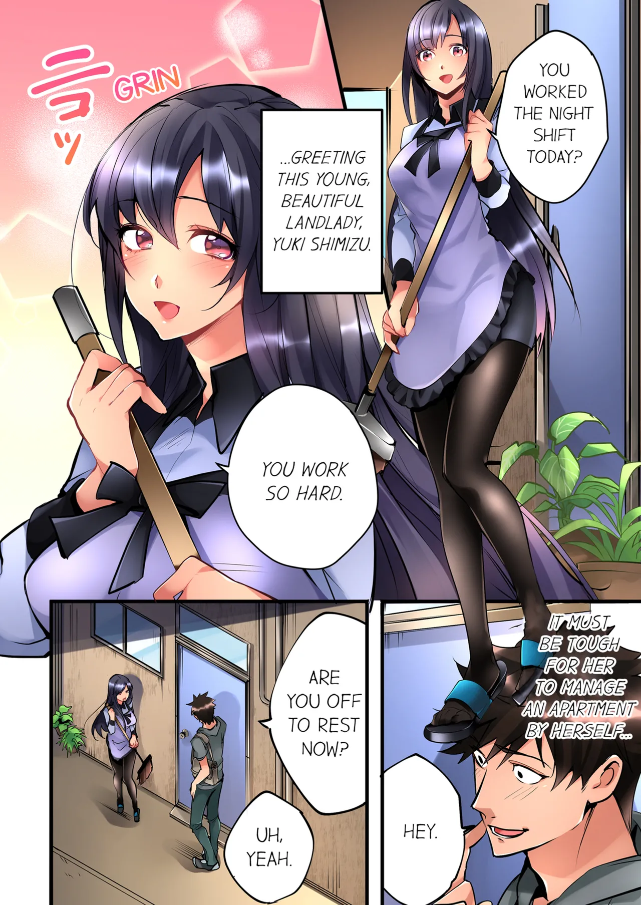 Page 4 of [Hatokonro] Onnanoko ga Ochita Saki wa, Ore no Musuko no Sakippo deshita | What She Fell On Was the Tip of My Dick Vol. 1-4 [English] [Decensored] [Ongoing]