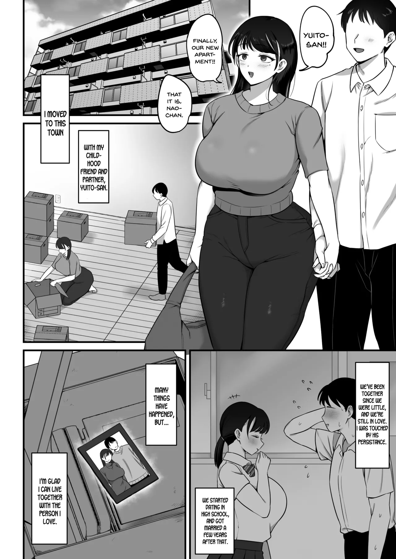 Page 2 of Maso Mesu Rinjin Onahozuma ~Saikai Shita Moto SeFri o Dekachin de Saikyouiku suru Hanashi~