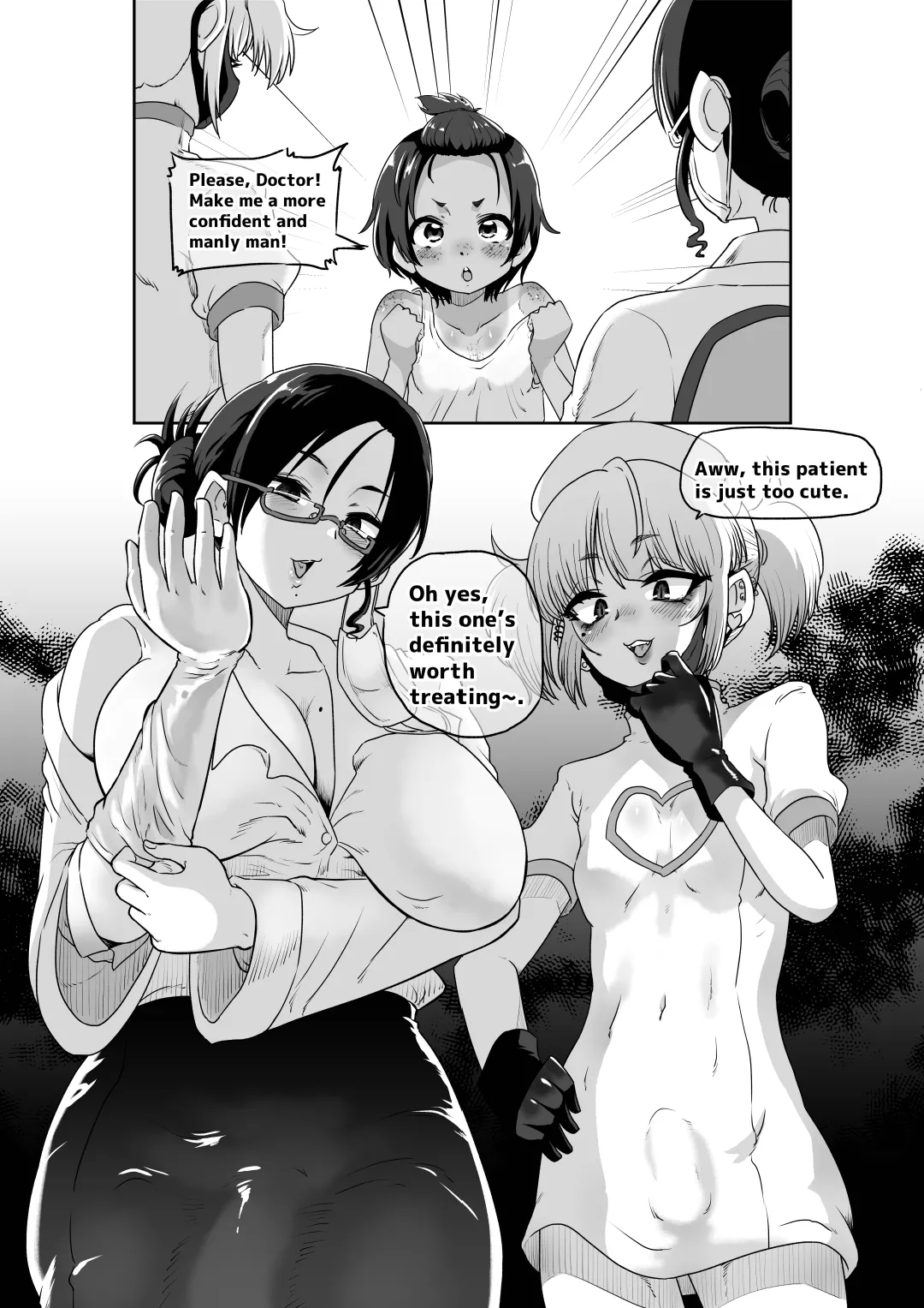 Page 4 of [Nikuyakitei (Nikuyaki)] Femboy Cum Clinic