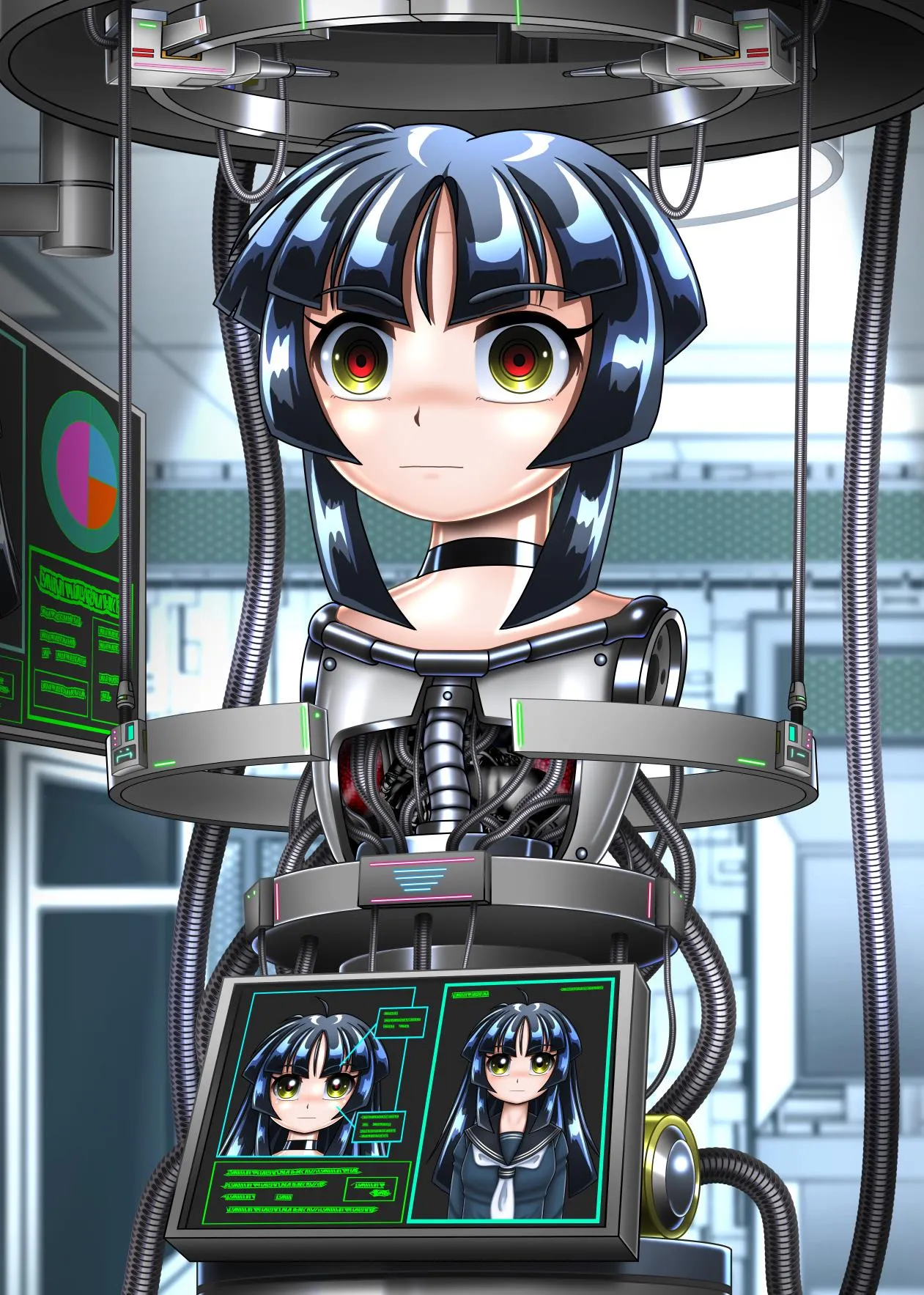 Cyborg Aiko - 机器人蓝子 - Page 45
