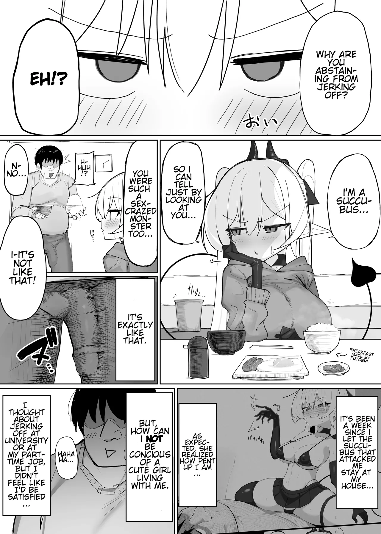 Page 3 of [Osinobu no Yakata (Oshinobu)] Atashi no Ejiki ni Narinasai! 2 | Fall Prey To A Succubus! 2 [English] [karaqis] [Decensored]