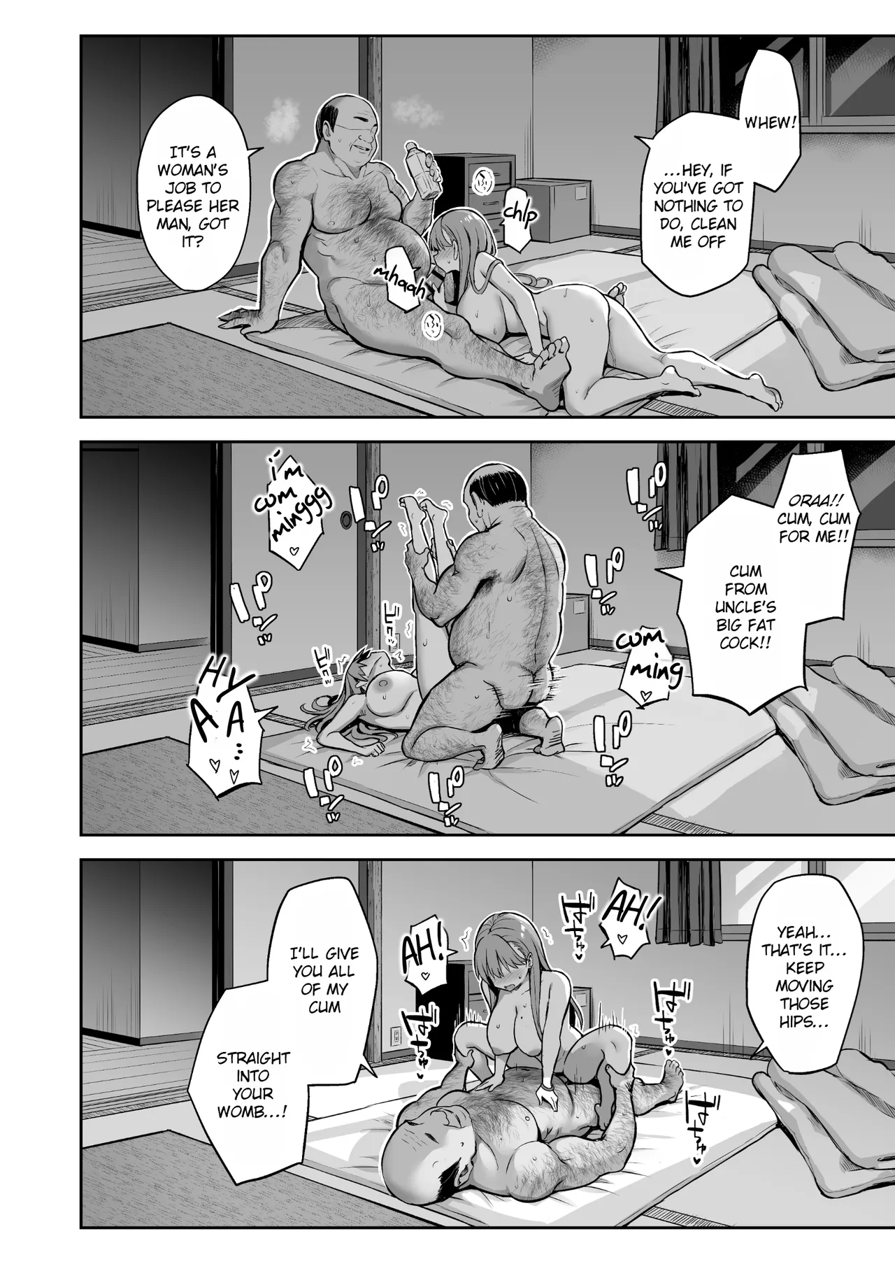Page 48 of [Doushoku (Ichinomiya Yuuba)] Namaiki Papa Katsu Shoujo ni Seisai SEX [English] [Rei Scans] [Digital]