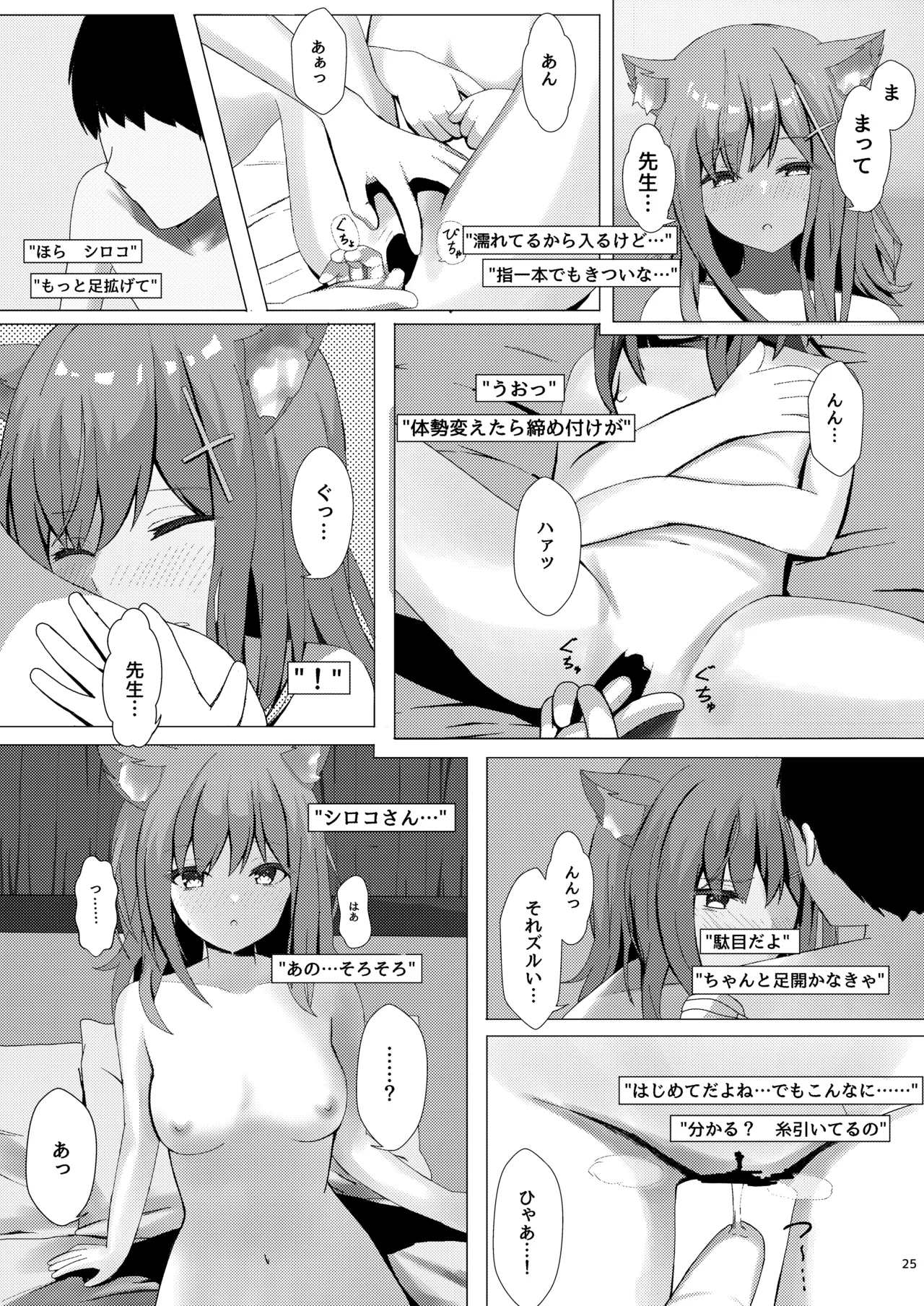 Mesu Ookami Musume no Hatsujouki - Page 25