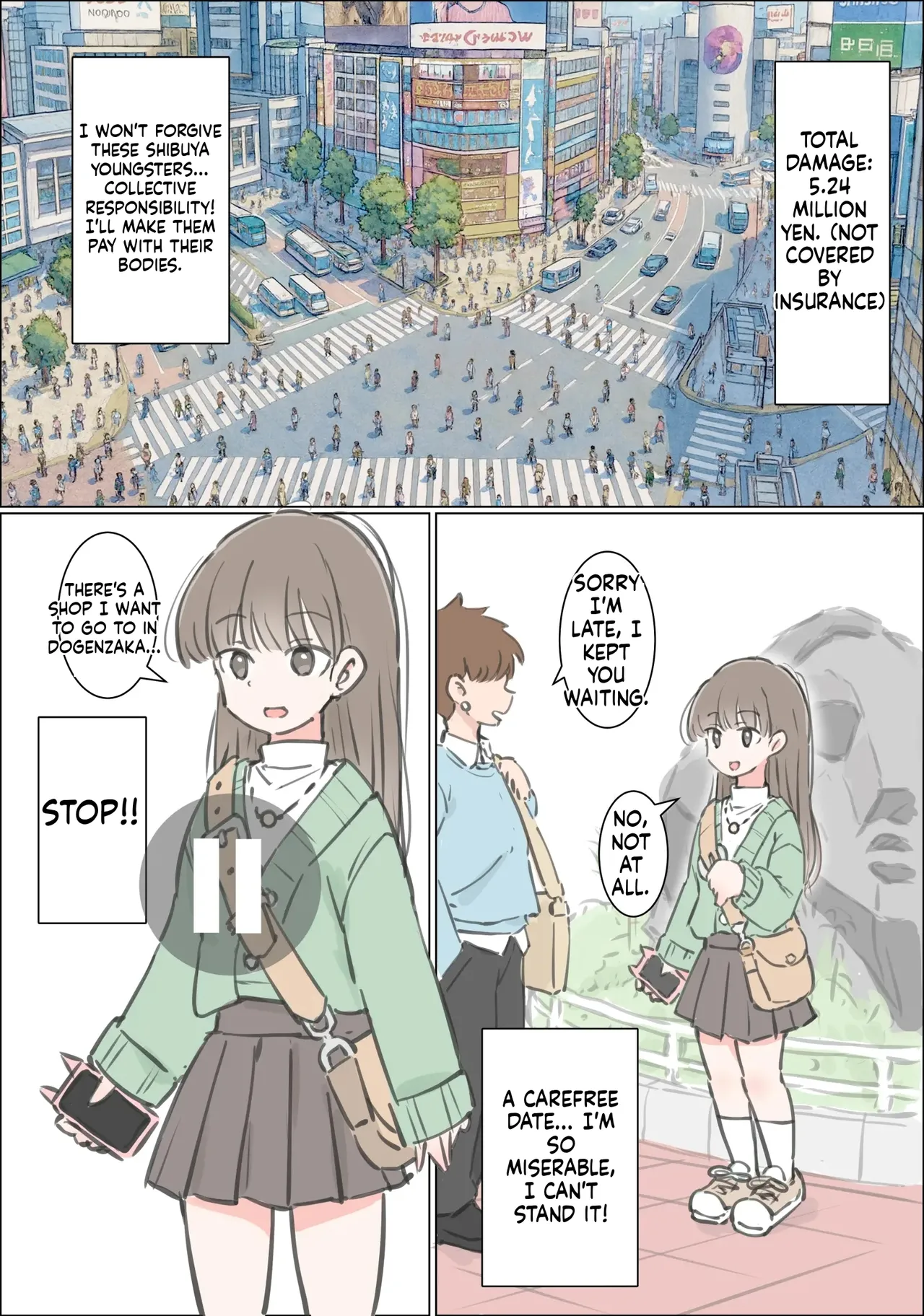 Page 3 of [Kawasu Shuppan] Shibuya de Shikai ni Hairu Onnanoko Jikan Teishi de Mechakucha ni Shimashita [English]