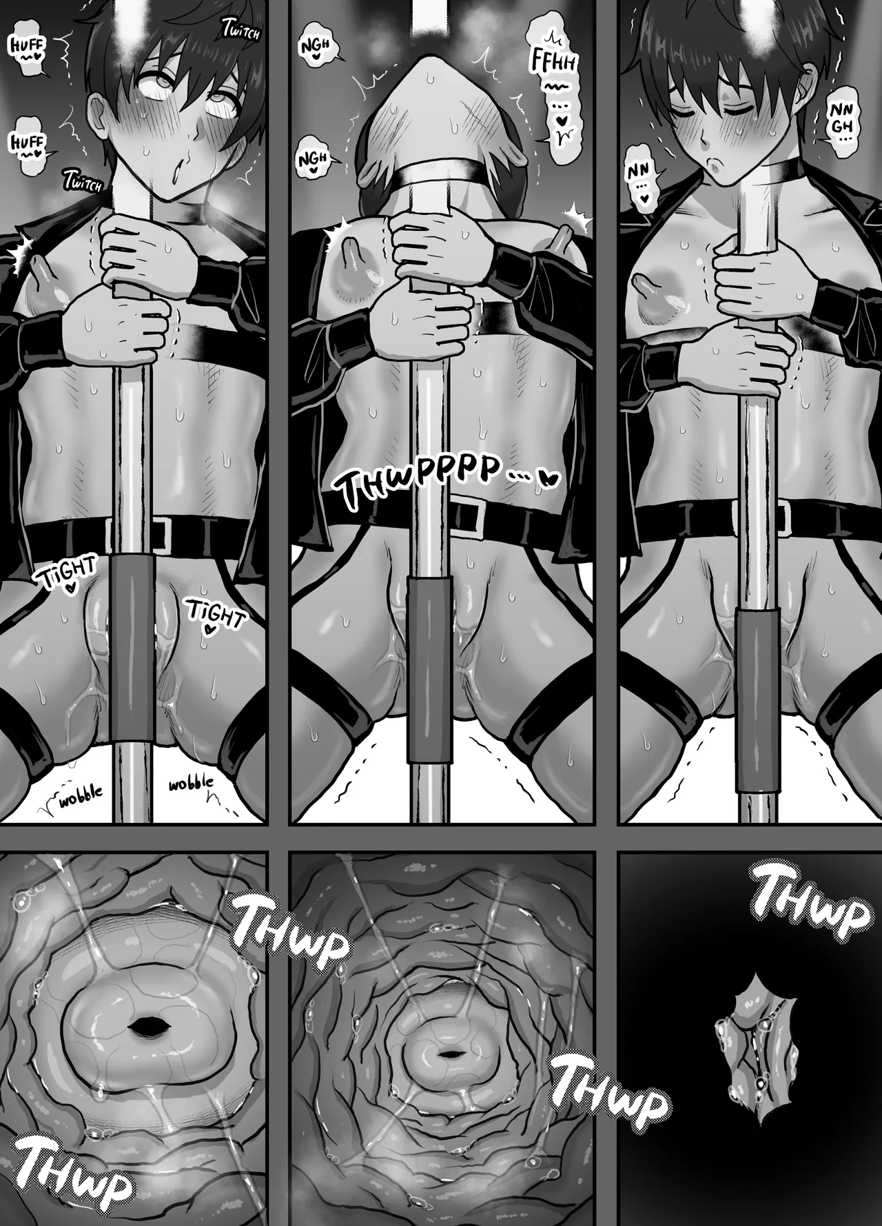 First Time at a Cuntboy Strip  Club - Page 25