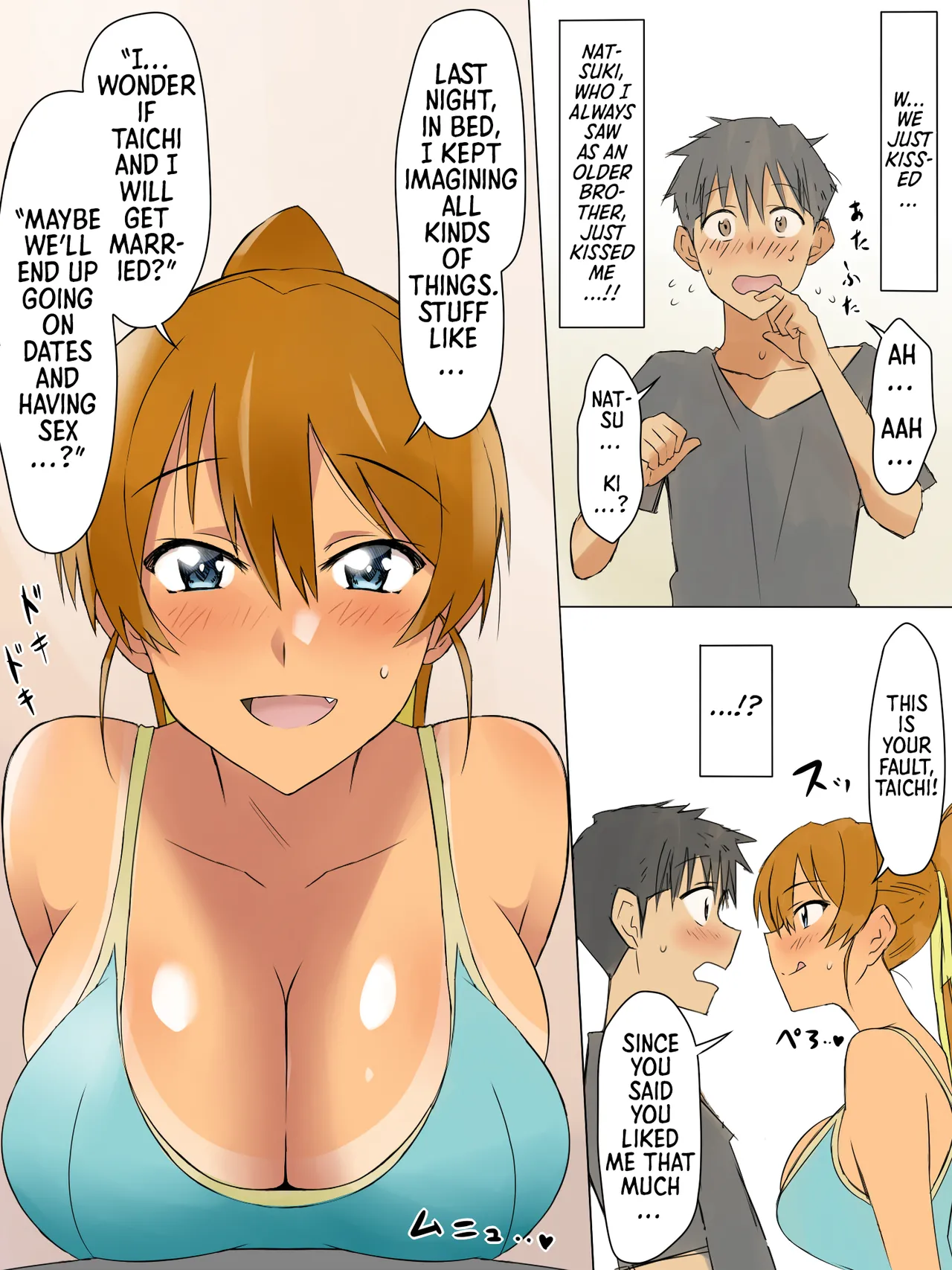 Page 35 of [Circle Kagemusya (Kagemusya)] Ani no You na Sonzai datta Osananajimi ni Saiminjutsu o Kakete Koibito ni Suru Ohanashi | A Story About Using Hypnosis to Make the Childhood Friend Who Was Like an Older Brother to Me into My Lover [English] [Morally Bankrupt Wizard Translations]