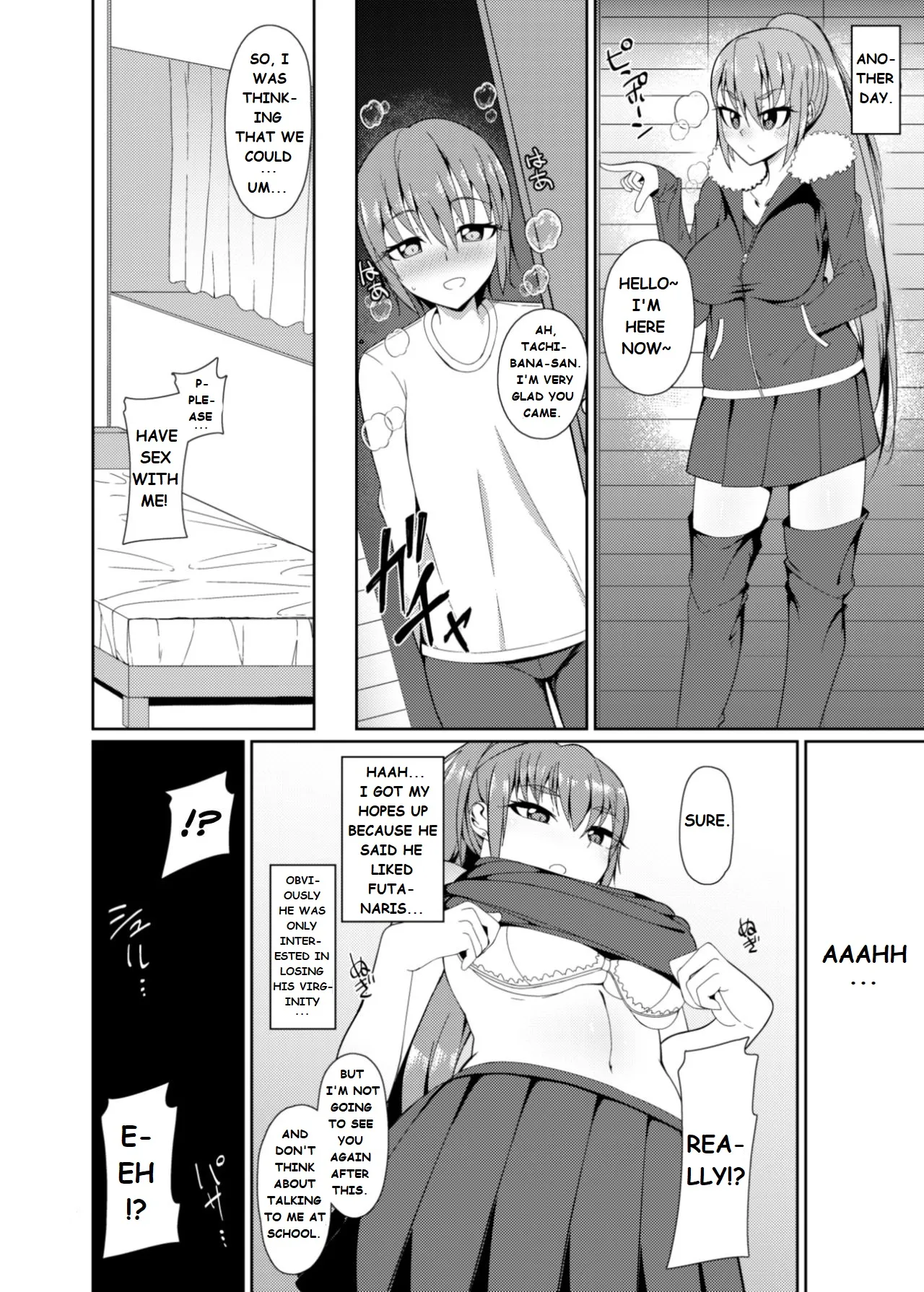 Page 12 of [Kamukamu! (Nmasse)] Classmate no Futanarikko | Yuuki And Mizuki [English] [Digital]