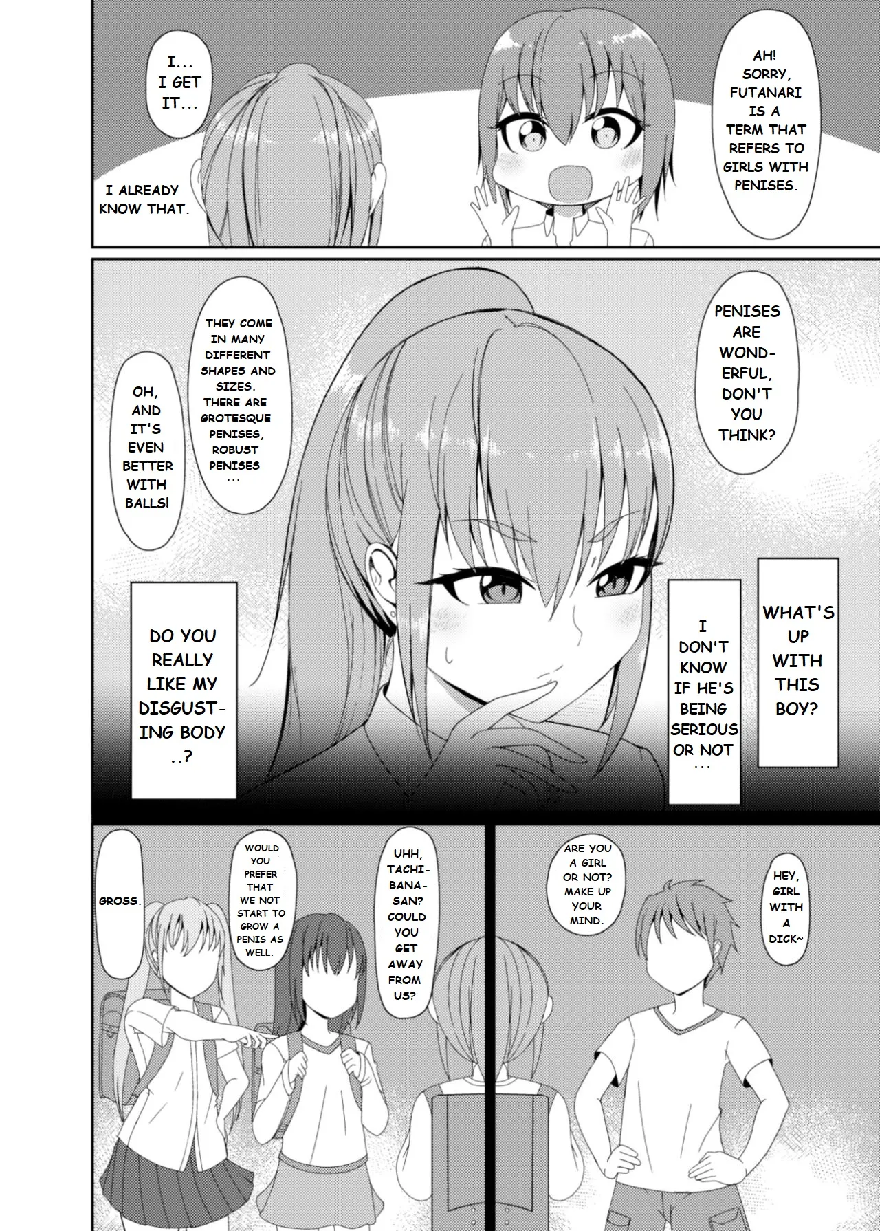 Page 4 of [Kamukamu! (Nmasse)] Classmate no Futanarikko | Yuuki And Mizuki [English] [Digital]
