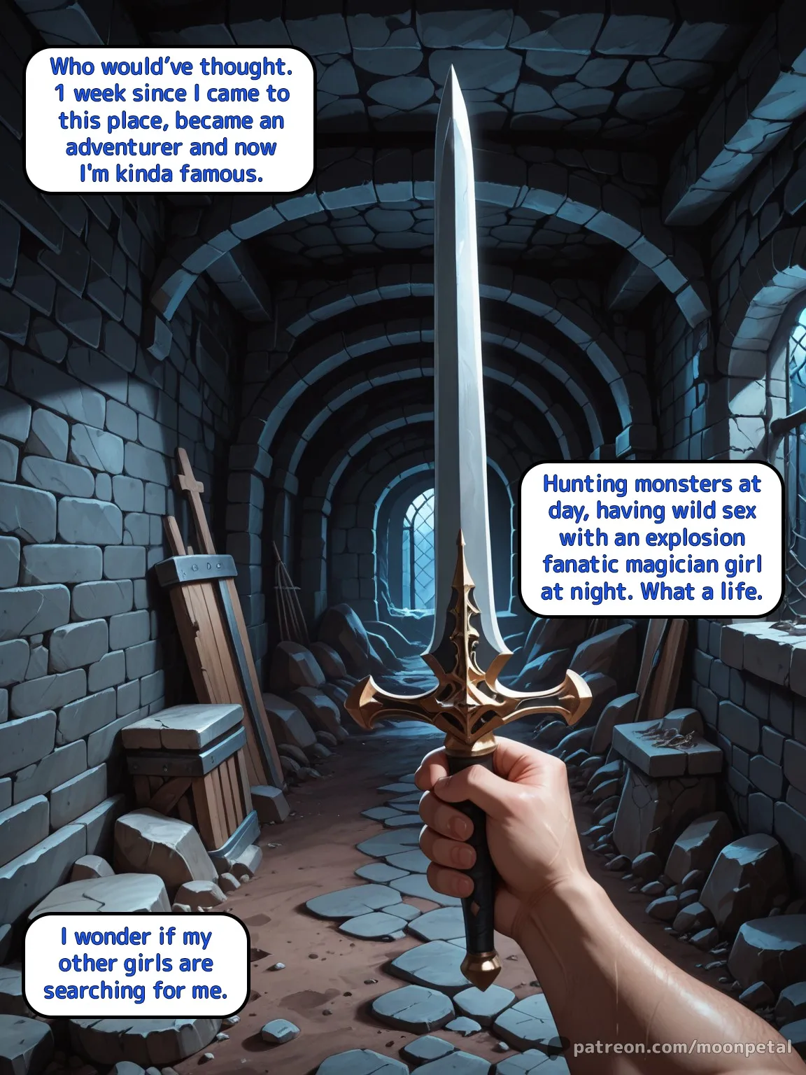 Page 2 of [Moon Petal] Wanna make a bet? ch. 12 - Frieren [English] [Uncensored] [AI Generated]