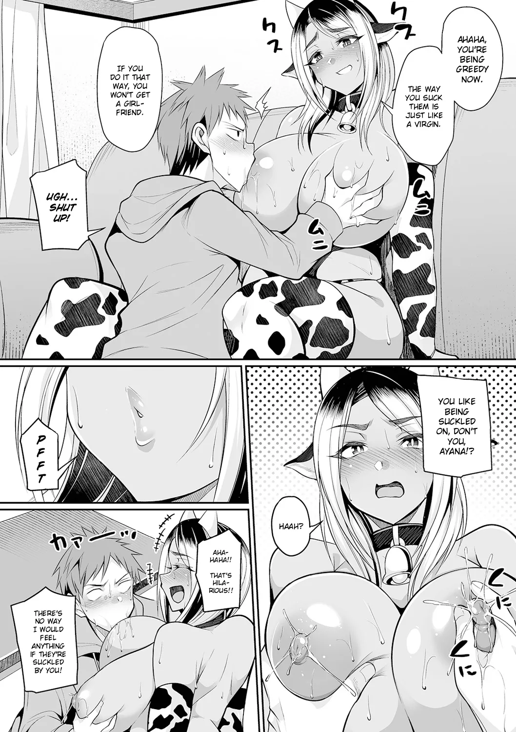 Page 7 of Gyaru Mama to Milk to Seiya | Gal Mommy, Milk, and Holy Night