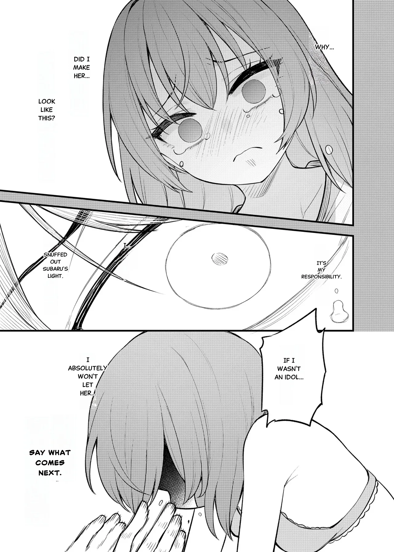 Page 10 of [Wasuraruru Tegami (Binsen)] Tatoeba Konna Million Theater Vol. 16 Kowasareta Subaru (THE IDOLM@STER MILLION LIVE!) [English] [Digital]