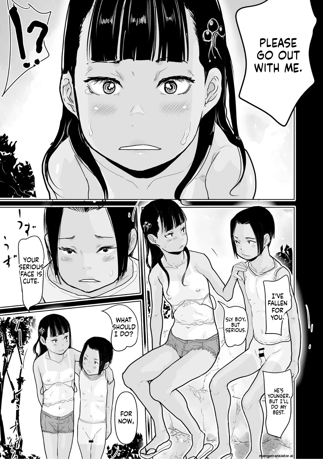 Page 142 of Hiyake to Wareme to Tomodachi Shojo no Natsuyasumi