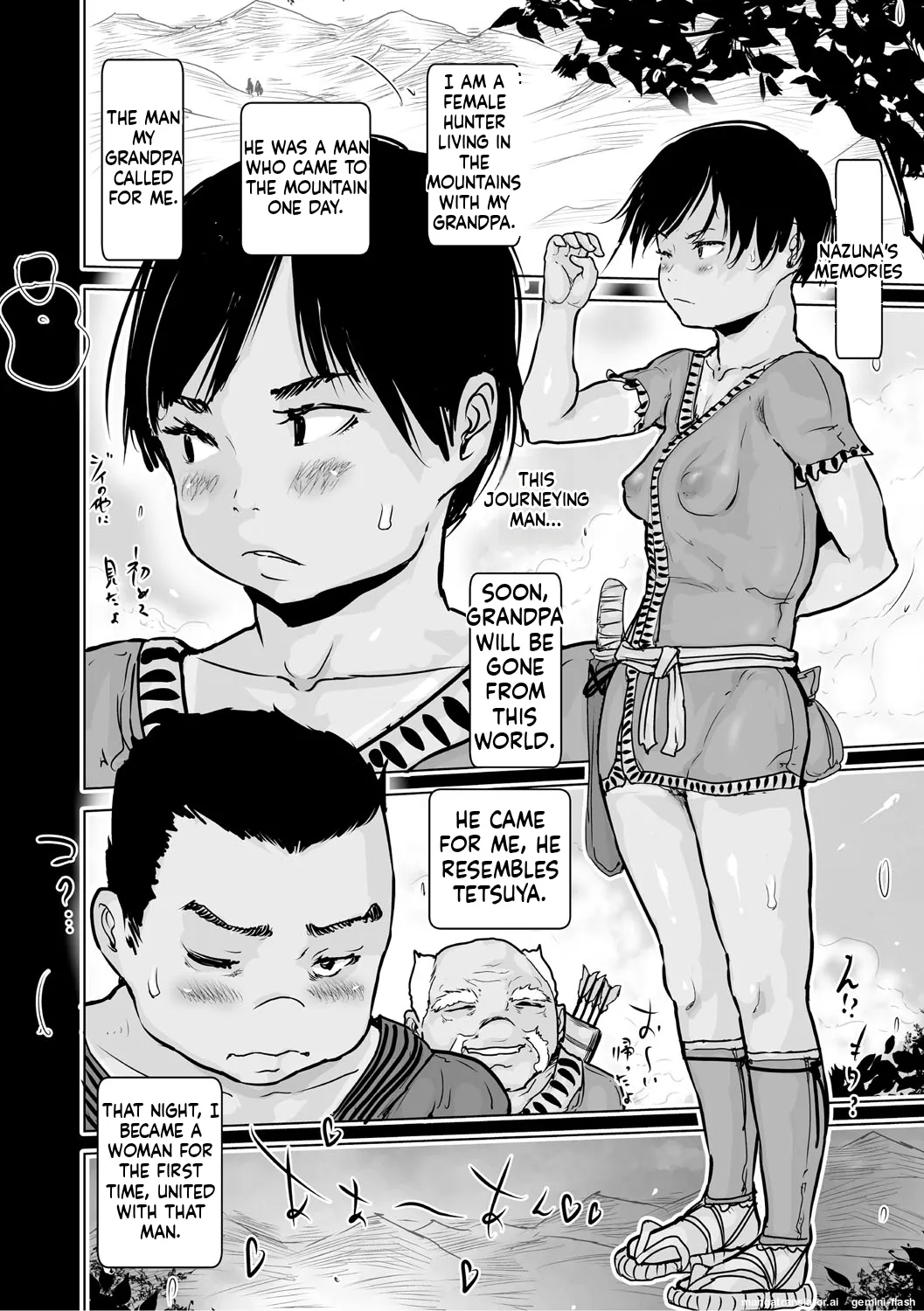 Page 159 of Hiyake to Wareme to Tomodachi Shojo no Natsuyasumi