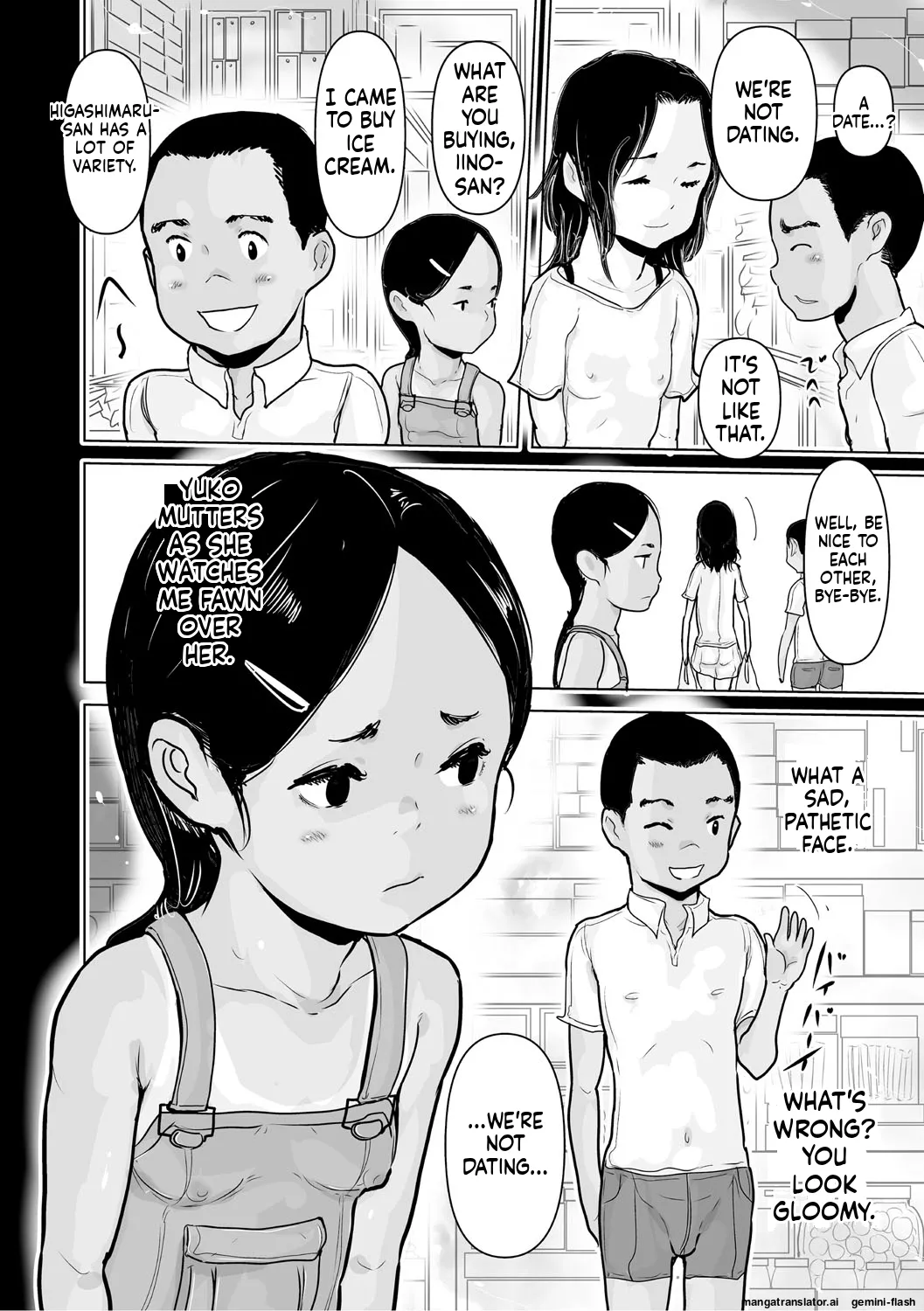 Page 93 of Hiyake to Wareme to Tomodachi Shojo no Natsuyasumi