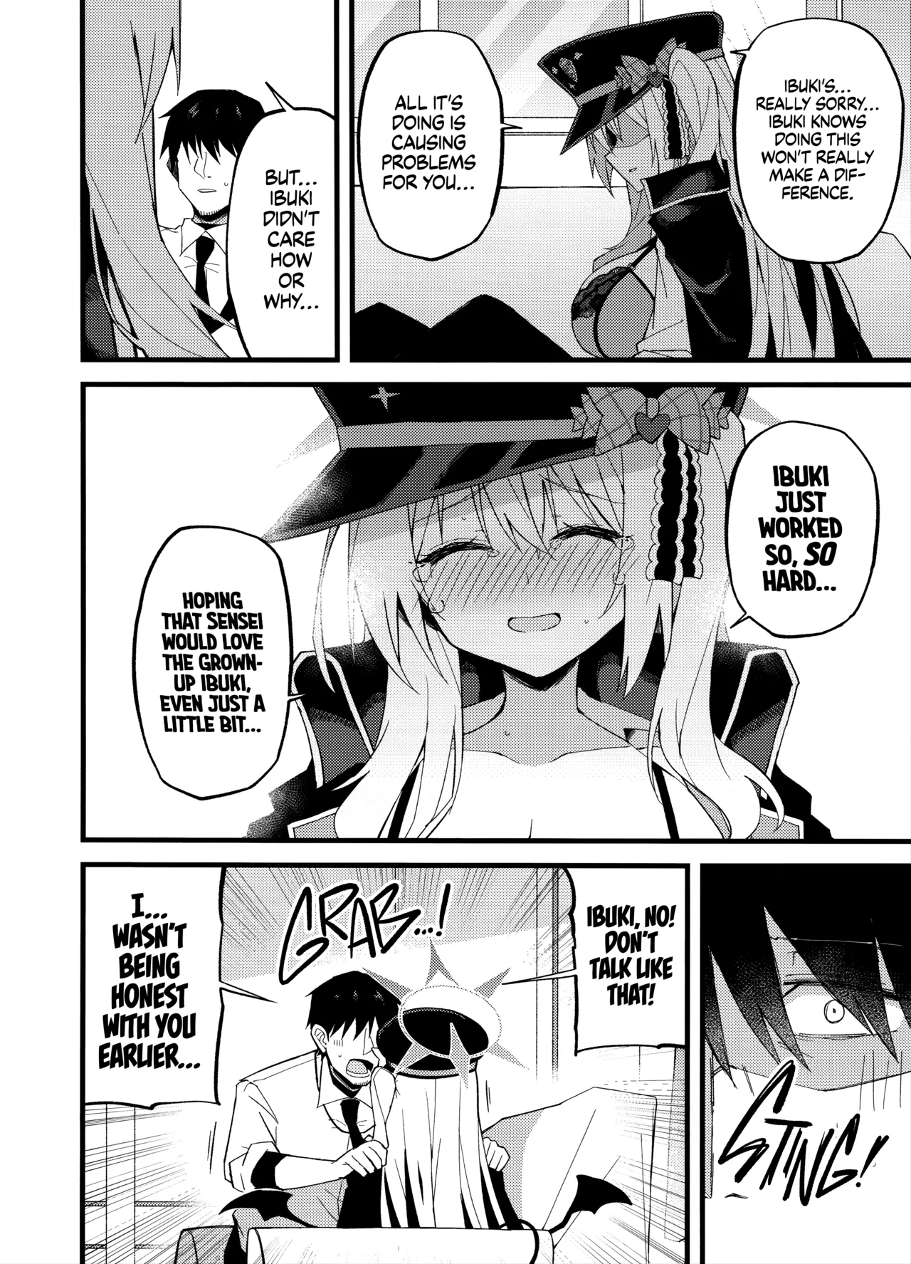 Page 12 of (C106) [MiracleBurn (Himiya Zyo-zu)] Ibuki, Ii-ppai Mattan da yo...♡ | Ibuki’s Waited for Sooo Long...♡ (Blue Archive) [English] [Getter Senseis]