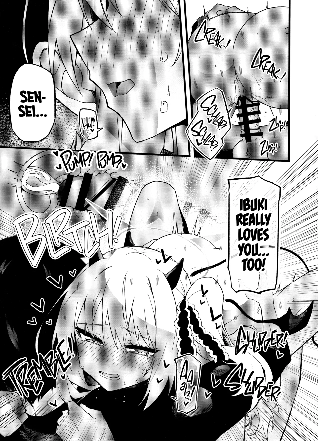 Page 21 of (C106) [MiracleBurn (Himiya Zyo-zu)] Ibuki, Ii-ppai Mattan da yo...♡ | Ibuki’s Waited for Sooo Long...♡ (Blue Archive) [English] [Getter Senseis]