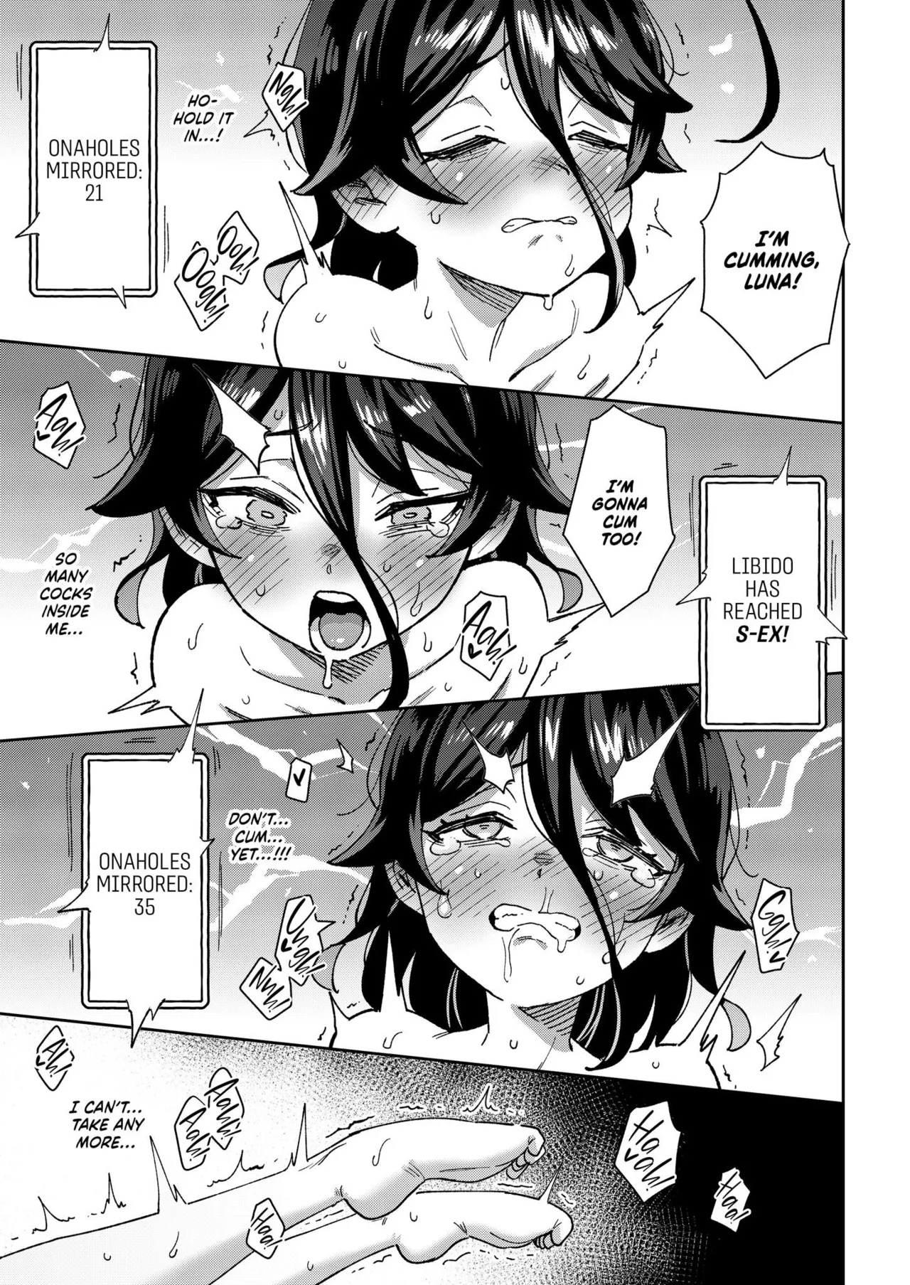 Page 58 of [Chouzankai (TER)] THE LITTLE ONAHOLE GIRL 2 Den Lille Pige med Gummikusserne [English] [Decensored] [Digital]
