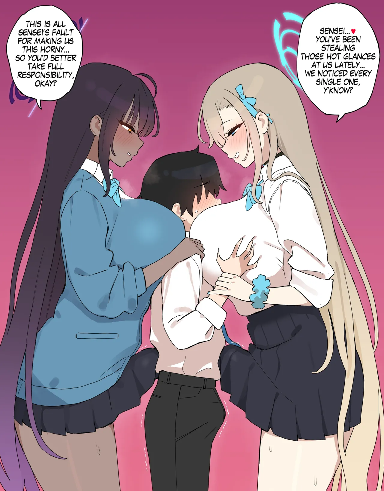 Page 1 of 【bingdak】Karin & Asuna [English]