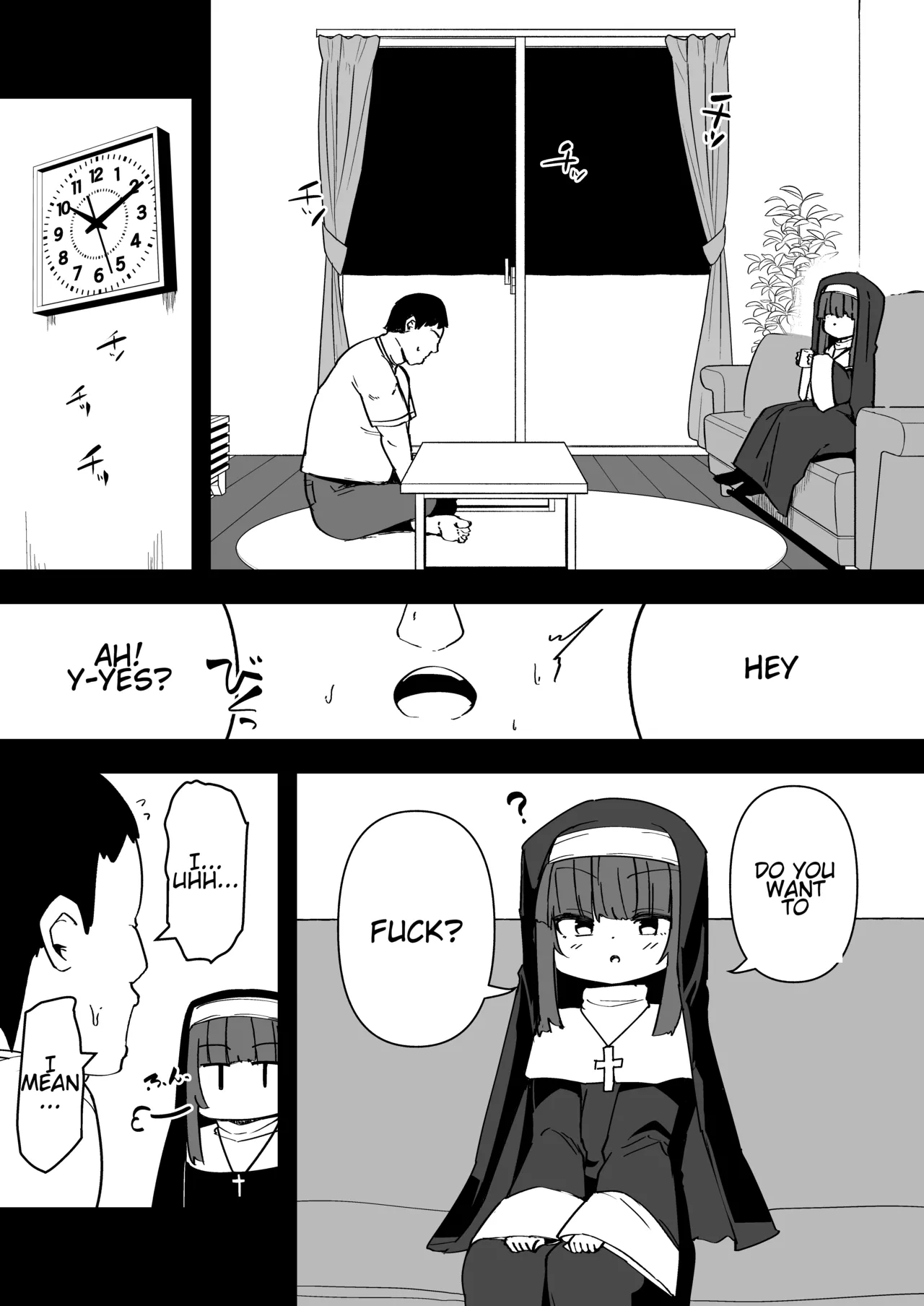 Page 4 of [Sushi-ya (Haruharu Haruto)] Zangeshitsu no Chiisana Ero Sister 4 | The Small Nun in the Confessional 4 [English] [MTL] [Digital]