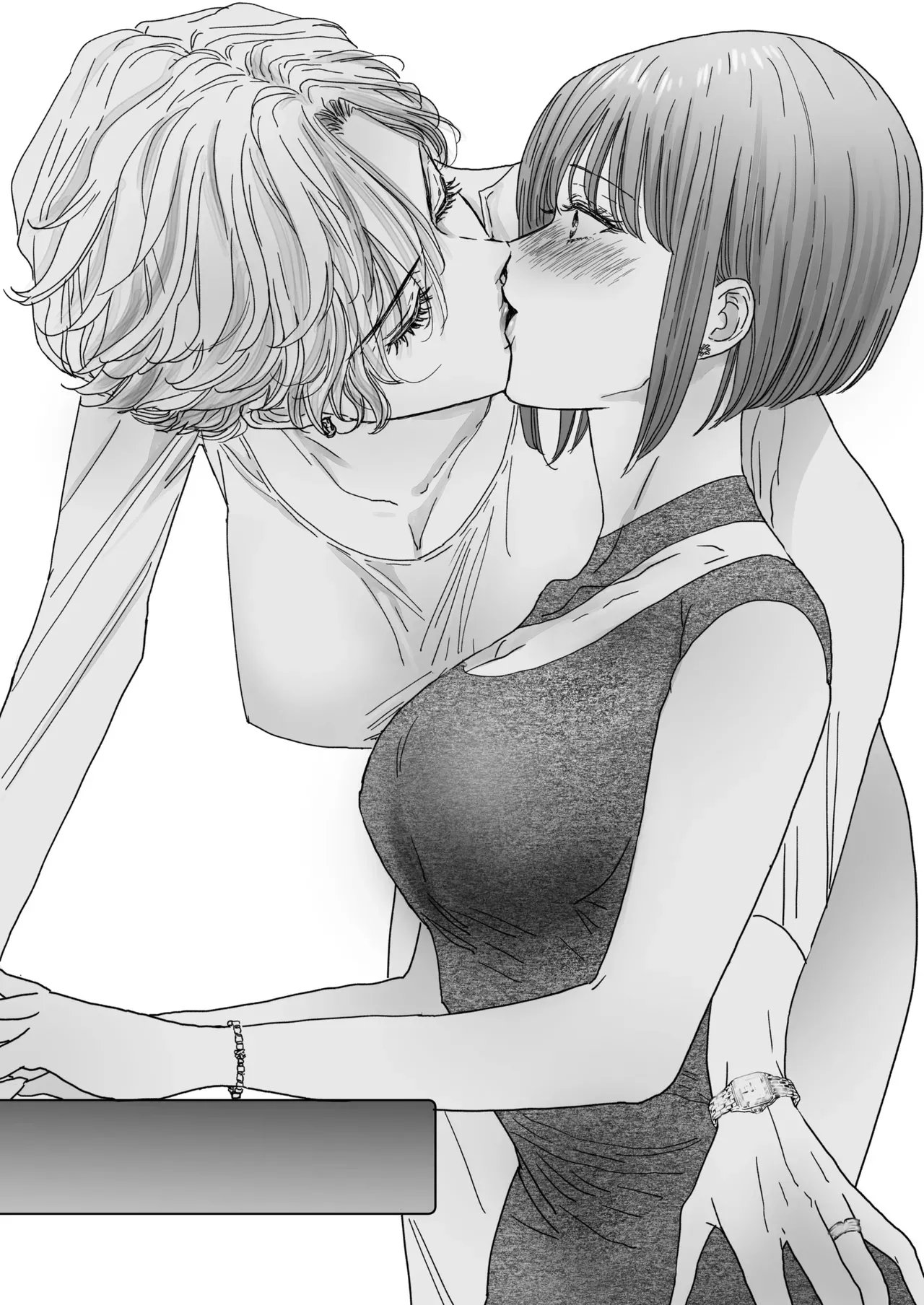 Page 22 of [7menzippo (Kamishira Akira)] Nonke Onna, Lesbian Hitozuma ni NTR masu. 2[中国翻译]