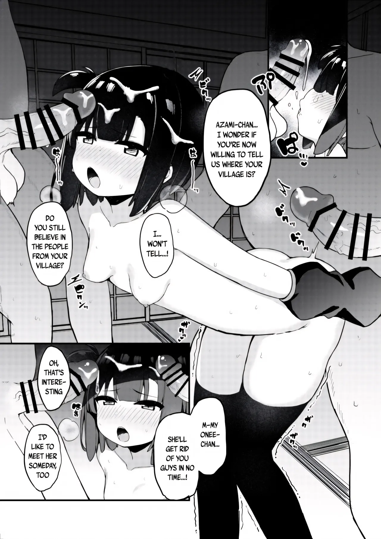 Page 11 of [Tamatamasanmyaku (Tamatanuki)] Kunoichi Azami ga Ochiru Made 2 [English] [Digital]