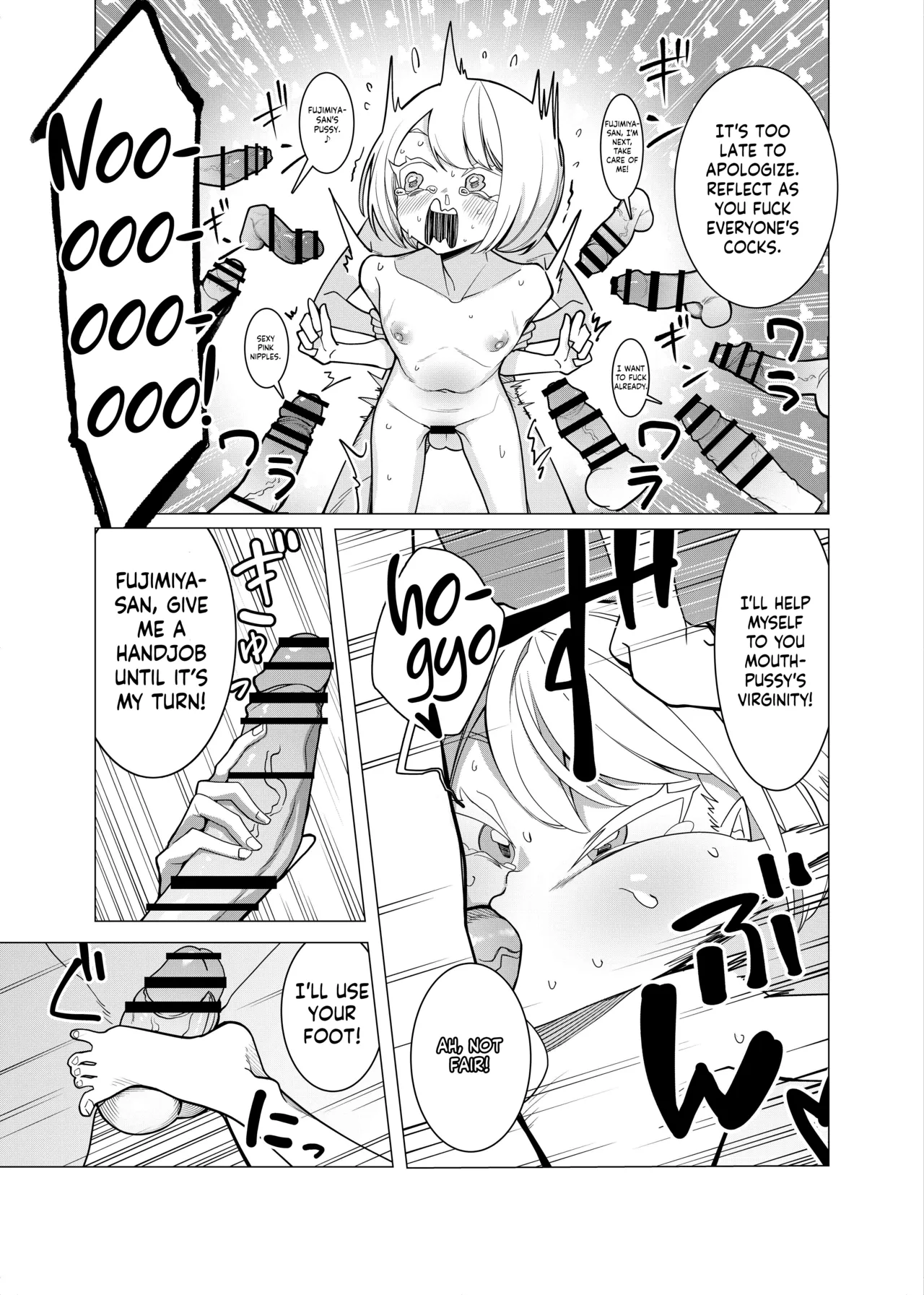 Page 19 of Saimin Appli de! ~Channel Tourokusha o Fuyashitai node Kawaii Imouto o Omanko Geinin ni Shitemita~