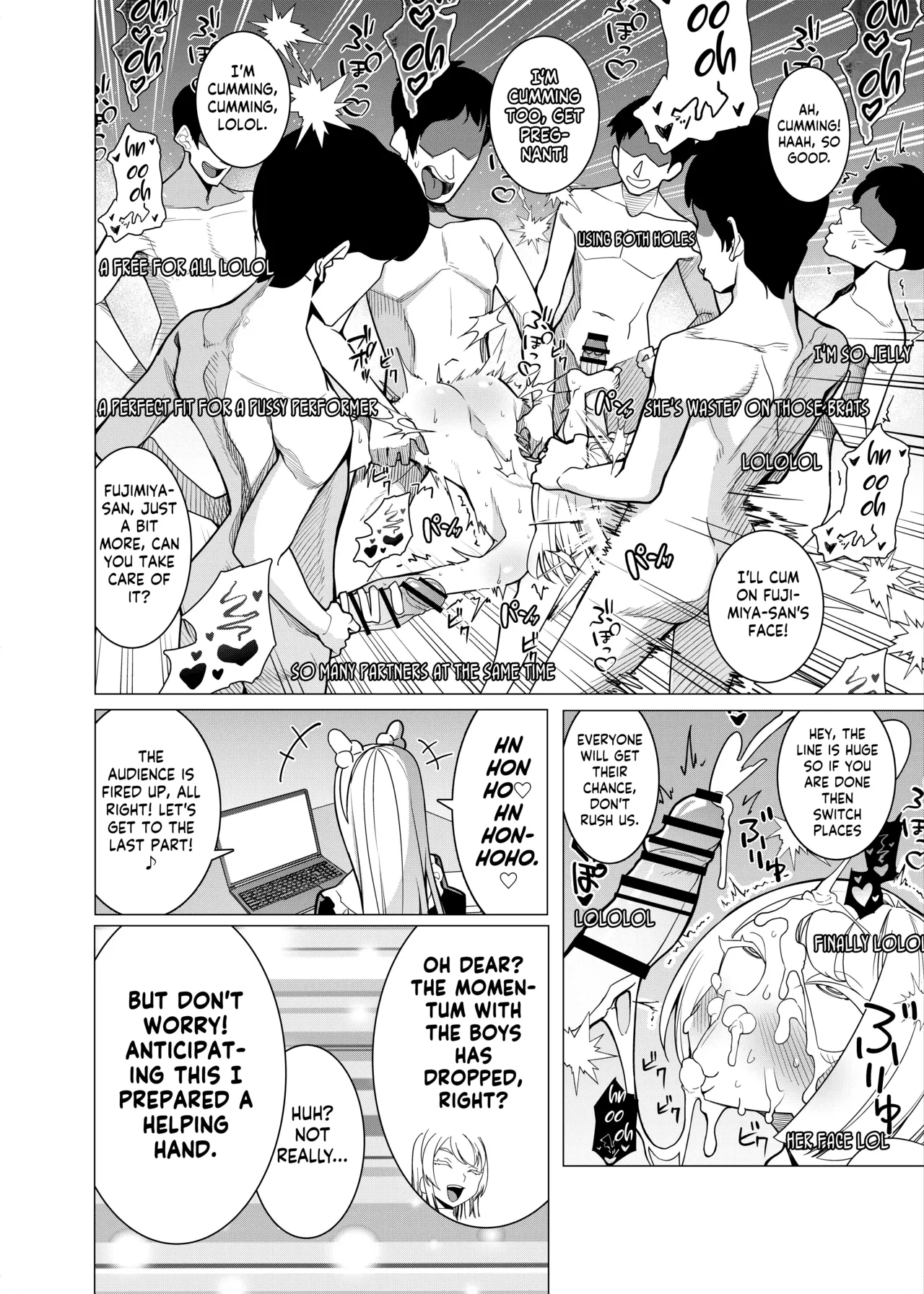 Page 20 of Saimin Appli de! ~Channel Tourokusha o Fuyashitai node Kawaii Imouto o Omanko Geinin ni Shitemita~