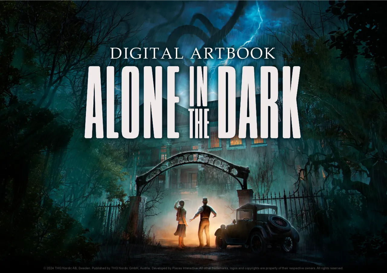 Page 1 of [Art Book] Alone In The Dark 2024