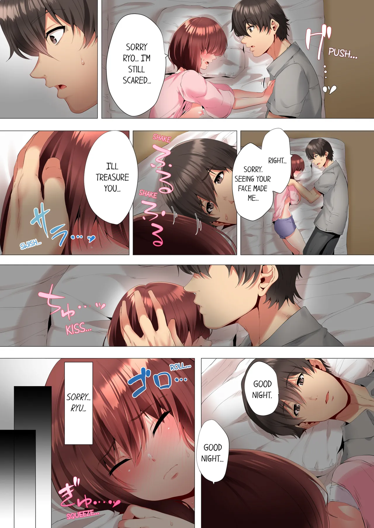 Page 59 of Futari de Watashi o Ikasenaide...! ~Kurayami, Majiwaru Kyoudai Futon~ | My 2 Step-Brothers are Ganging Up on Me! Vol.1